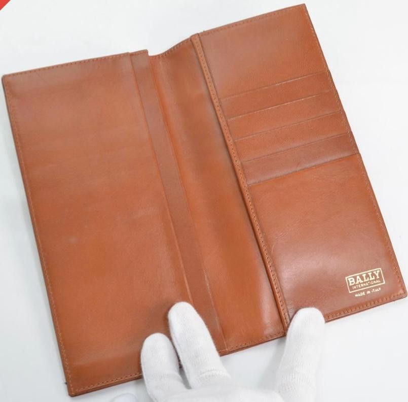 Bally × Designer BALLY MEN'S BIFOLD MONOGRAM LONG WALLET Size ONE SIZE - 3 Thumbnail