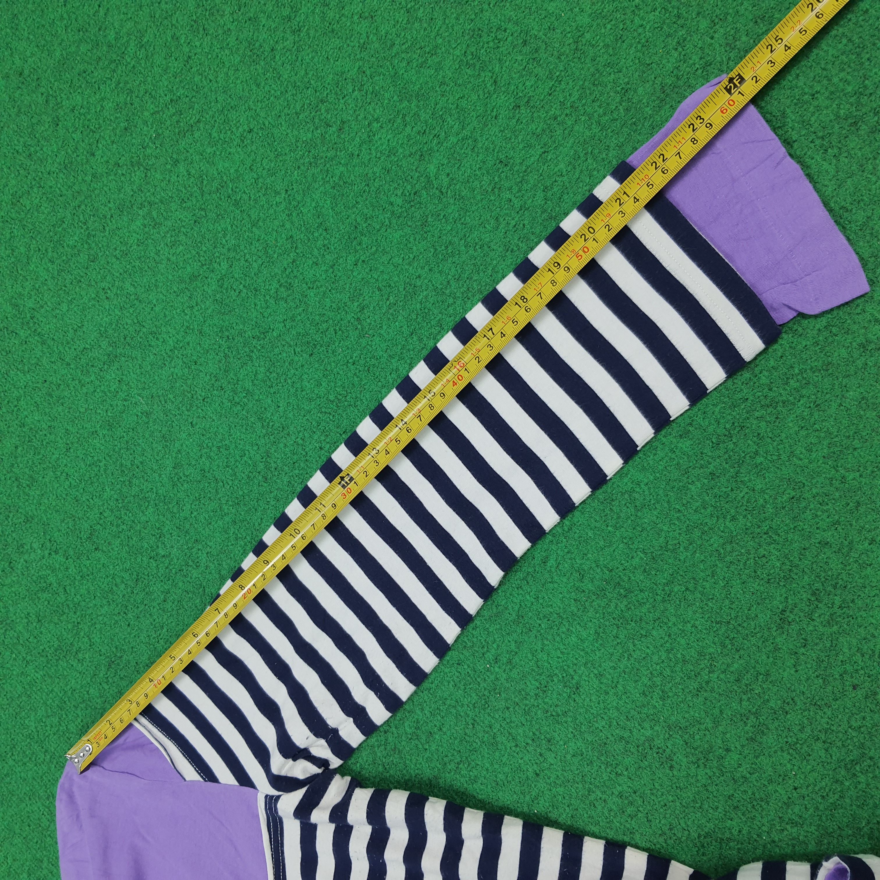Comme des Garcons Vintage Comme Des Garcons Striped Layered Shirt C301N26 Size S / US 4 / IT 40 - 10 Thumbnail