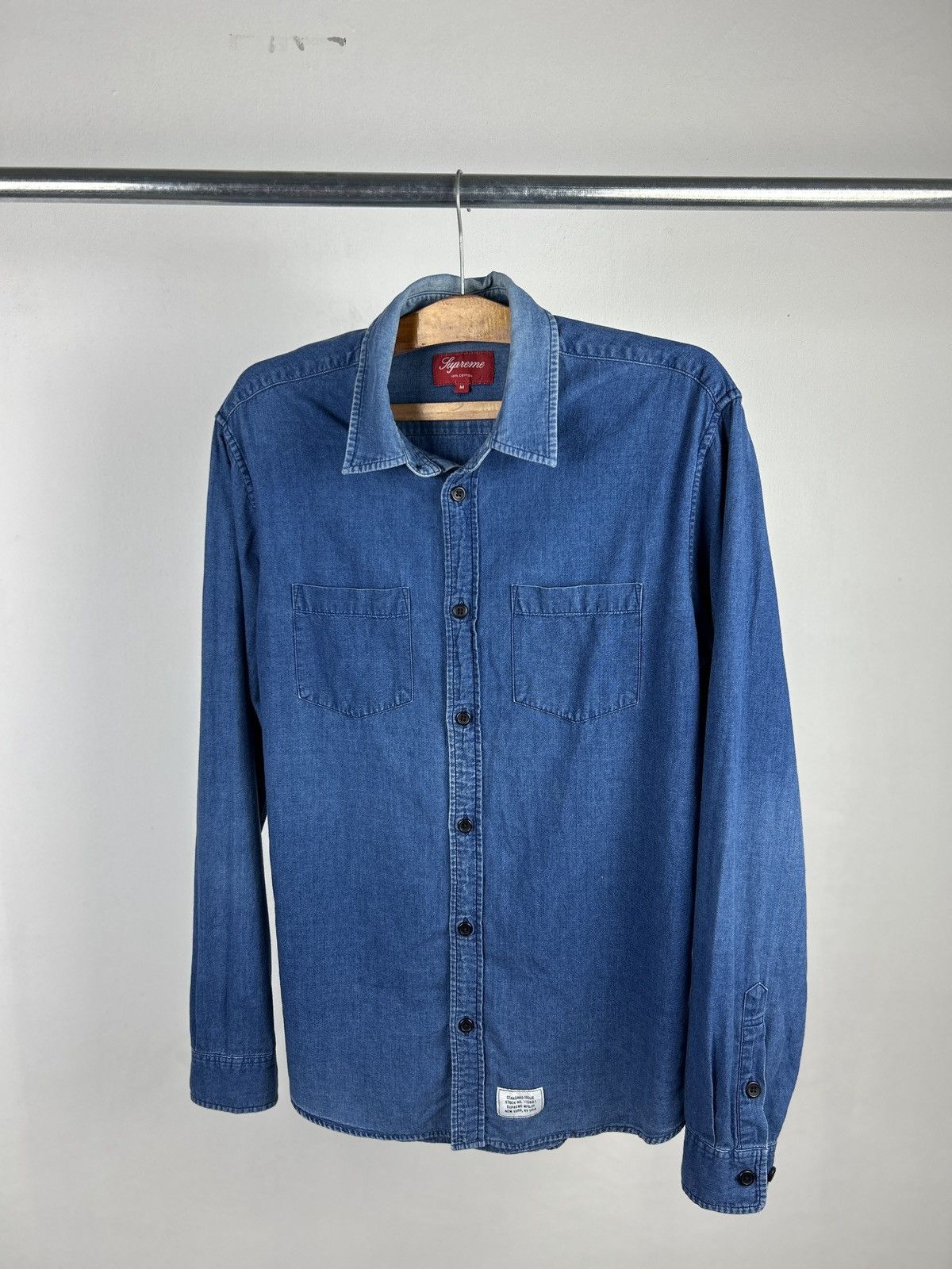 Supreme supreme western denim shirt Size US M / EU 48-50 / 2 - 3 Thumbnail