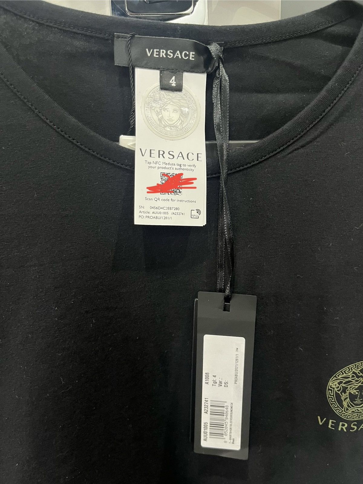 Versace Versace t shirt Medusa Size US M / EU 48-50 / 2 - 2 Thumbnail