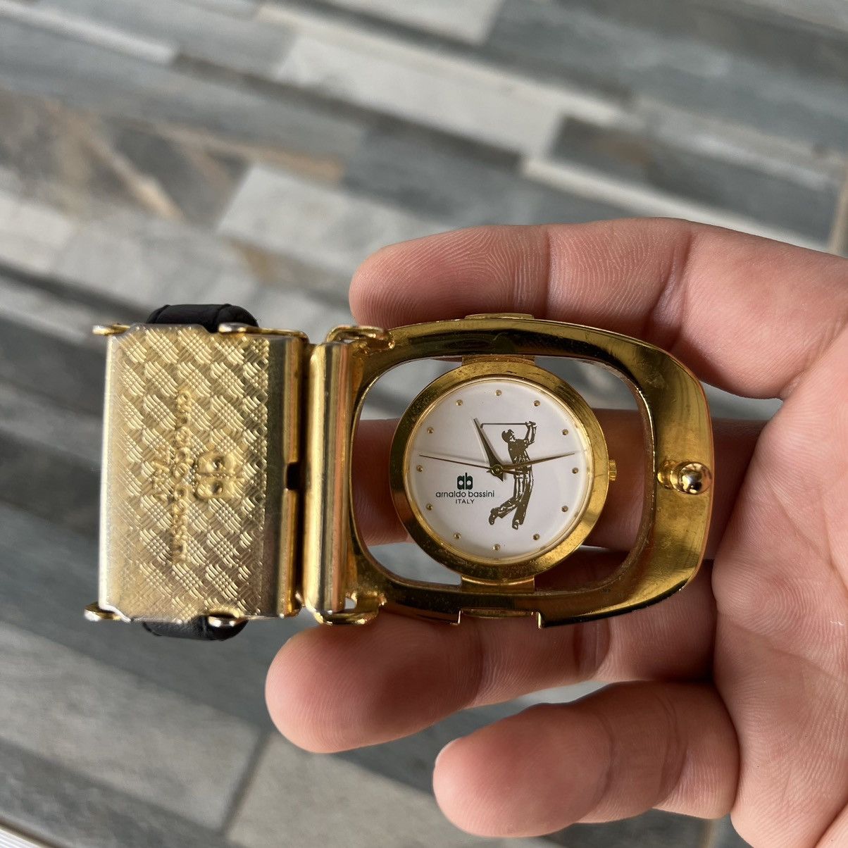 Designer × Vintage vintage arnaldo bassini belt watch Size ONE SIZE - 5 Thumbnail