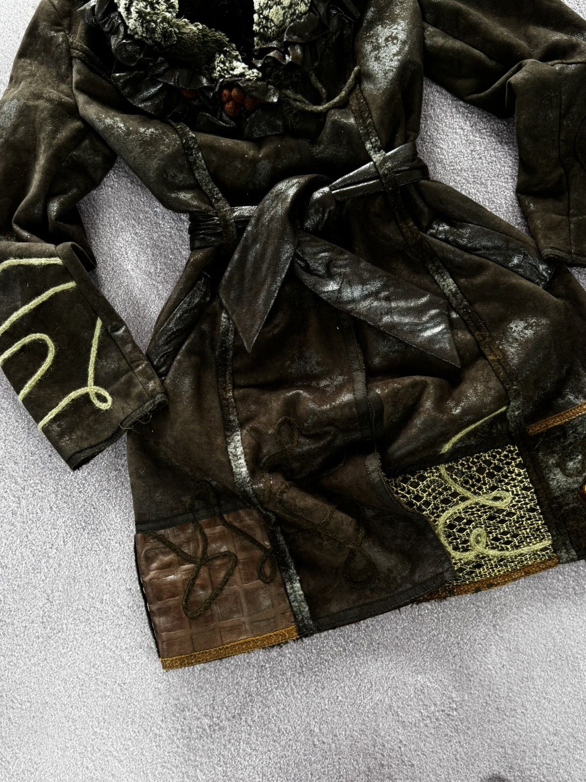 Hysteric Glamour Save The Queen 2000s Aesthetic Designer Coat Size M / US 6-8 / IT 42-44 - 7 Thumbnail