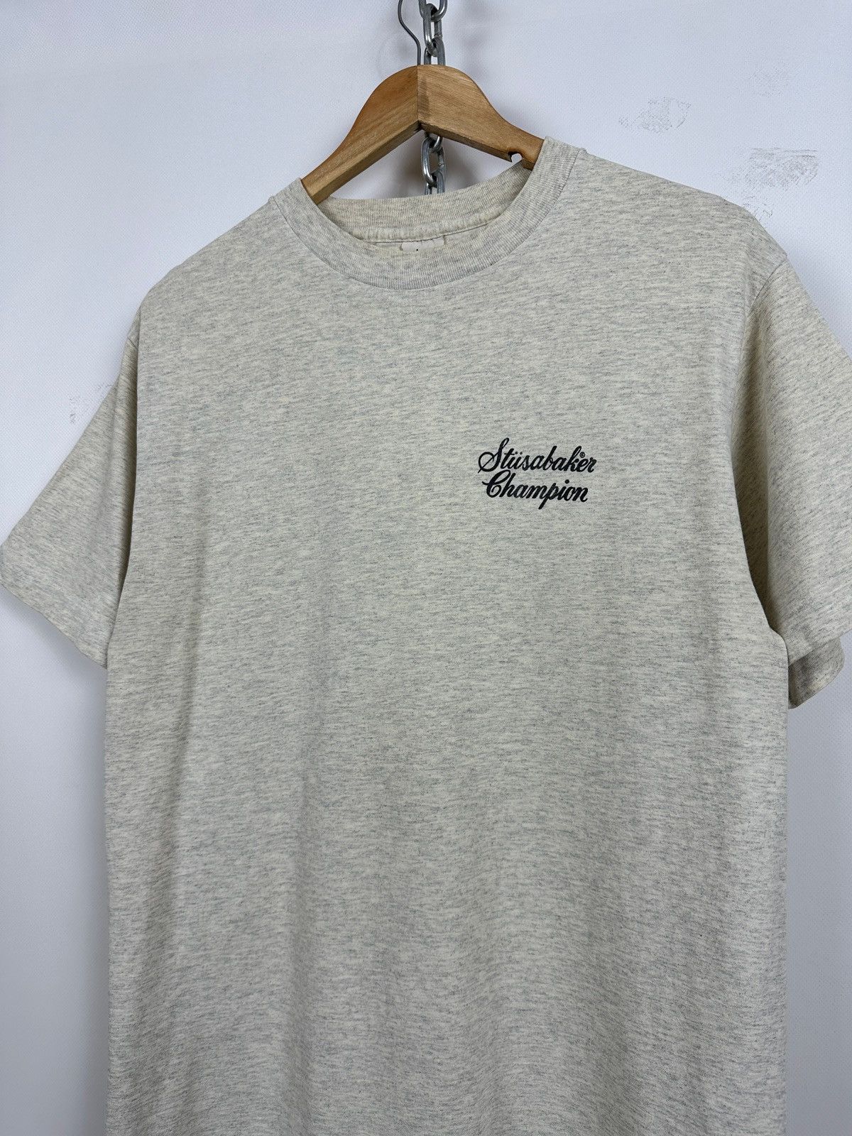 Stussy 90s Vintage Stussy Stusabaker Champion Made In USA T-Shirt Size US M / EU 48-50 / 2 - 10 Thumbnail