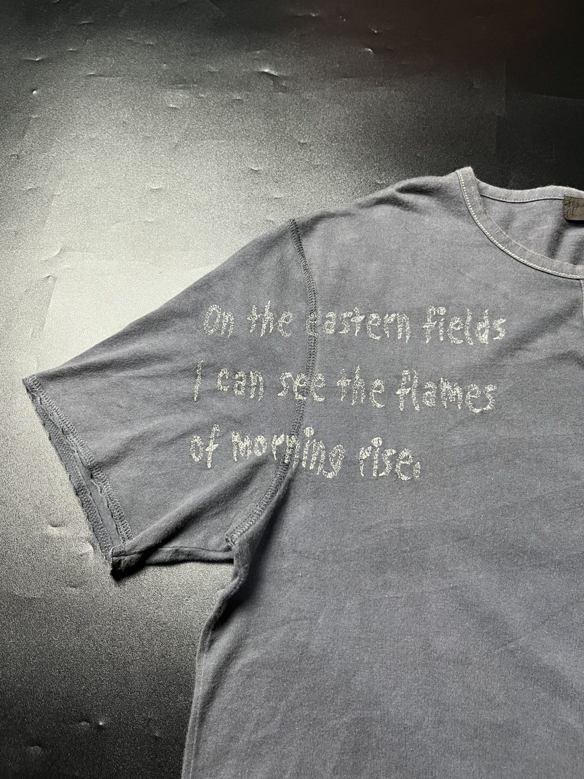 If Six Was Nine × Japanese Brand × Le Grande Bleu (L.G.B.) Japanese i see the moon sink by Comme Ca Du Mode Faded tees Size US M / EU 48-50 / 2 - 3 Thumbnail