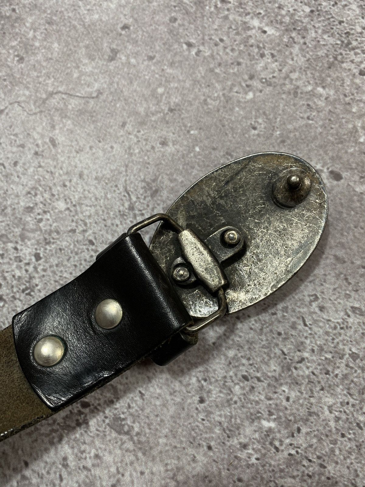Chevignon × Vintage Vintage CHAVIGNON USA leather belt Size 32 - 4 Thumbnail
