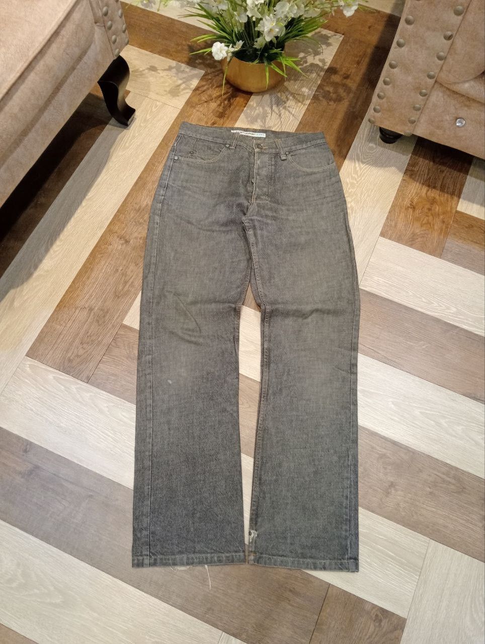 Saint Laurent Paris SAINT LAURENT JEANS GREY DENIM PANTS Size US 31 - 1 Thumbnail
