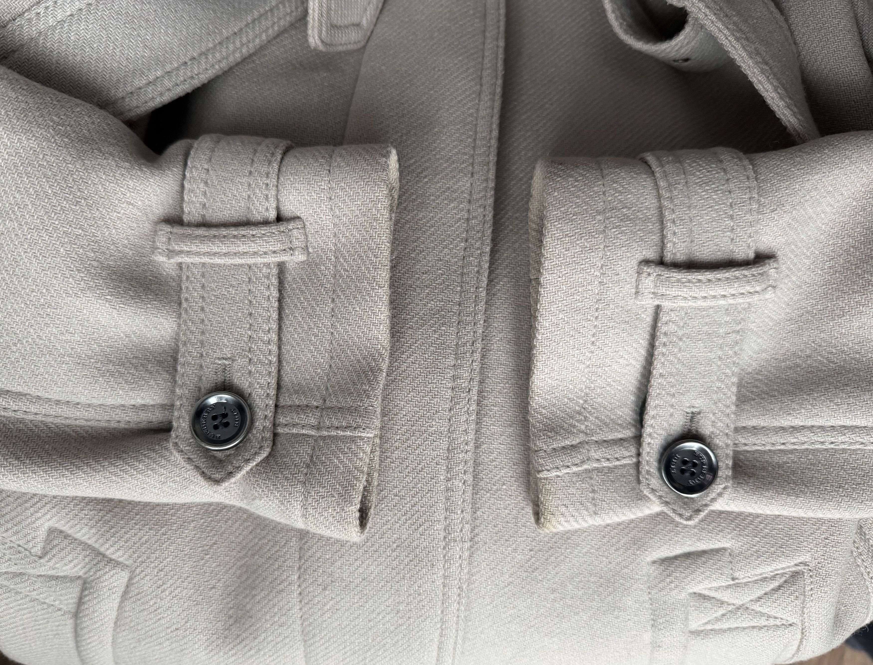 Burberry BURBERRY BRIT Wool Kensington Trench Coat Belt Luxury Brand Size L / US 10 / IT 46 - 22 Thumbnail