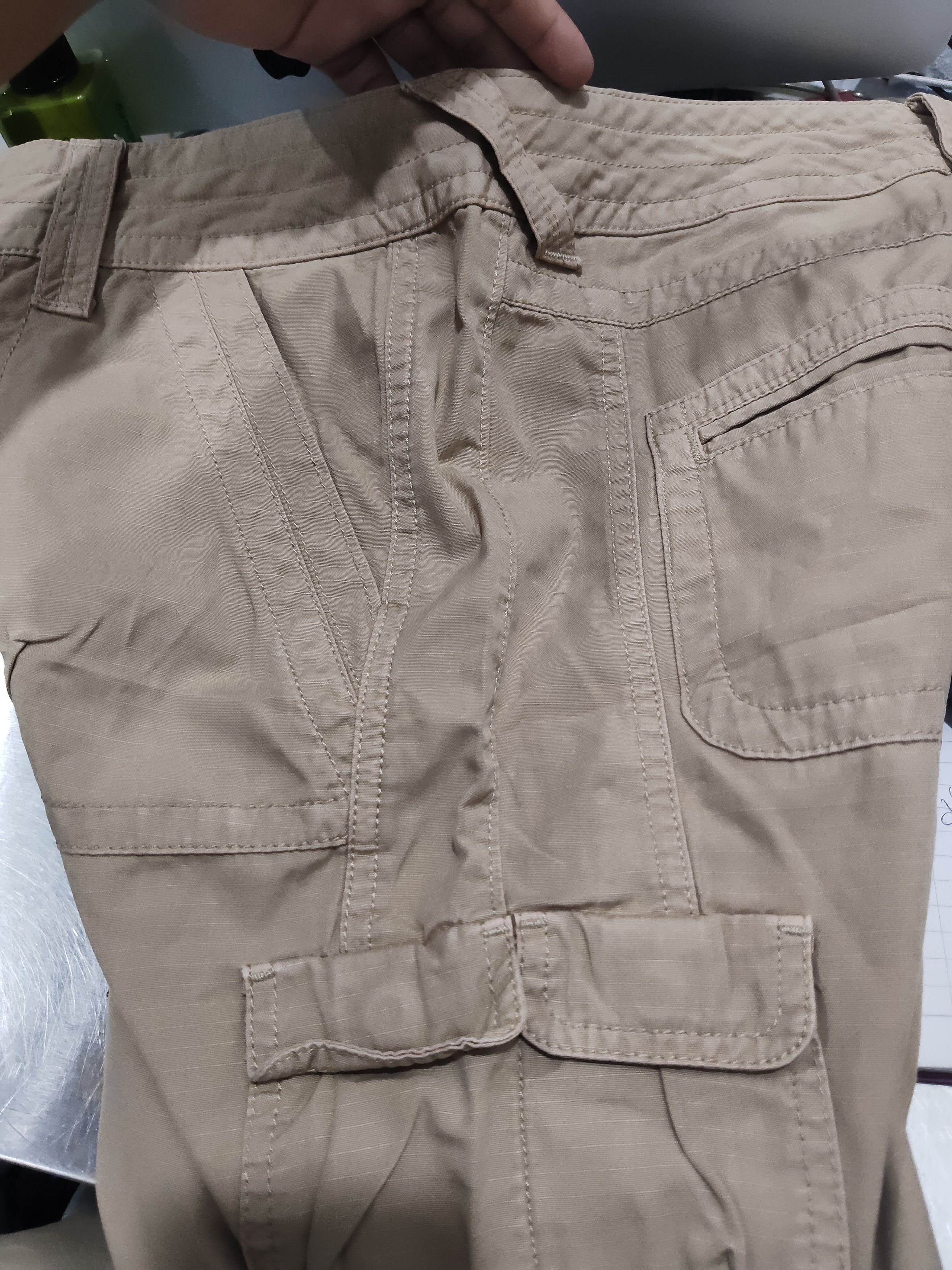 Japanese Brand multi-pocket tactical cargo pants. Size US 33 - 8 Thumbnail