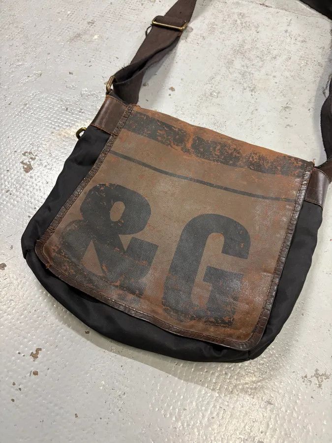 Dolce & Gabbana 2000s Dolce & Gabbana Brown Messenger Shoulder Bag Size ONE SIZE - 4 Thumbnail
