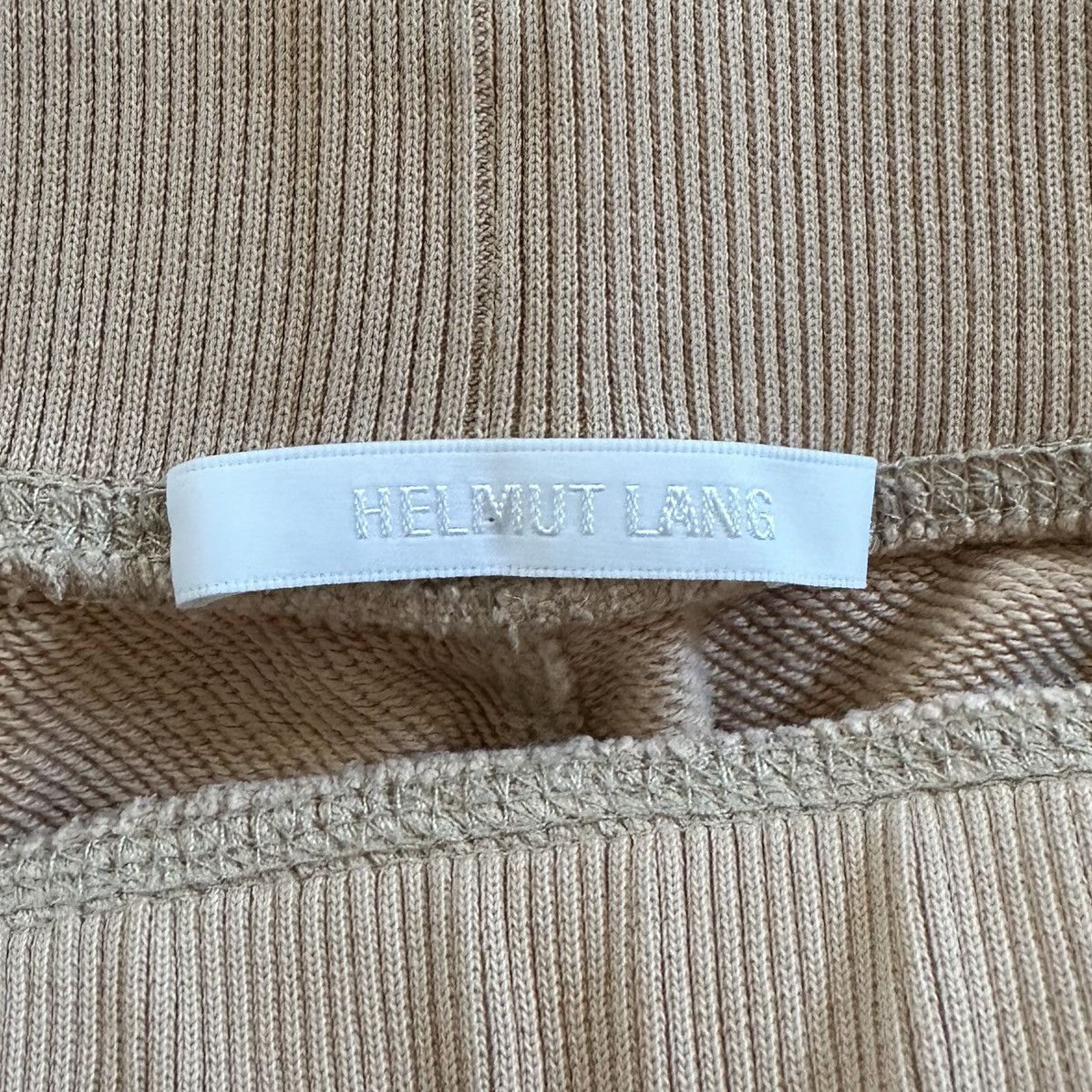 Helmut Lang Helmut Lang Older / Wear Responsibly Joggers in Noble Tan Size US 40 / EU 56 - 7 Thumbnail
