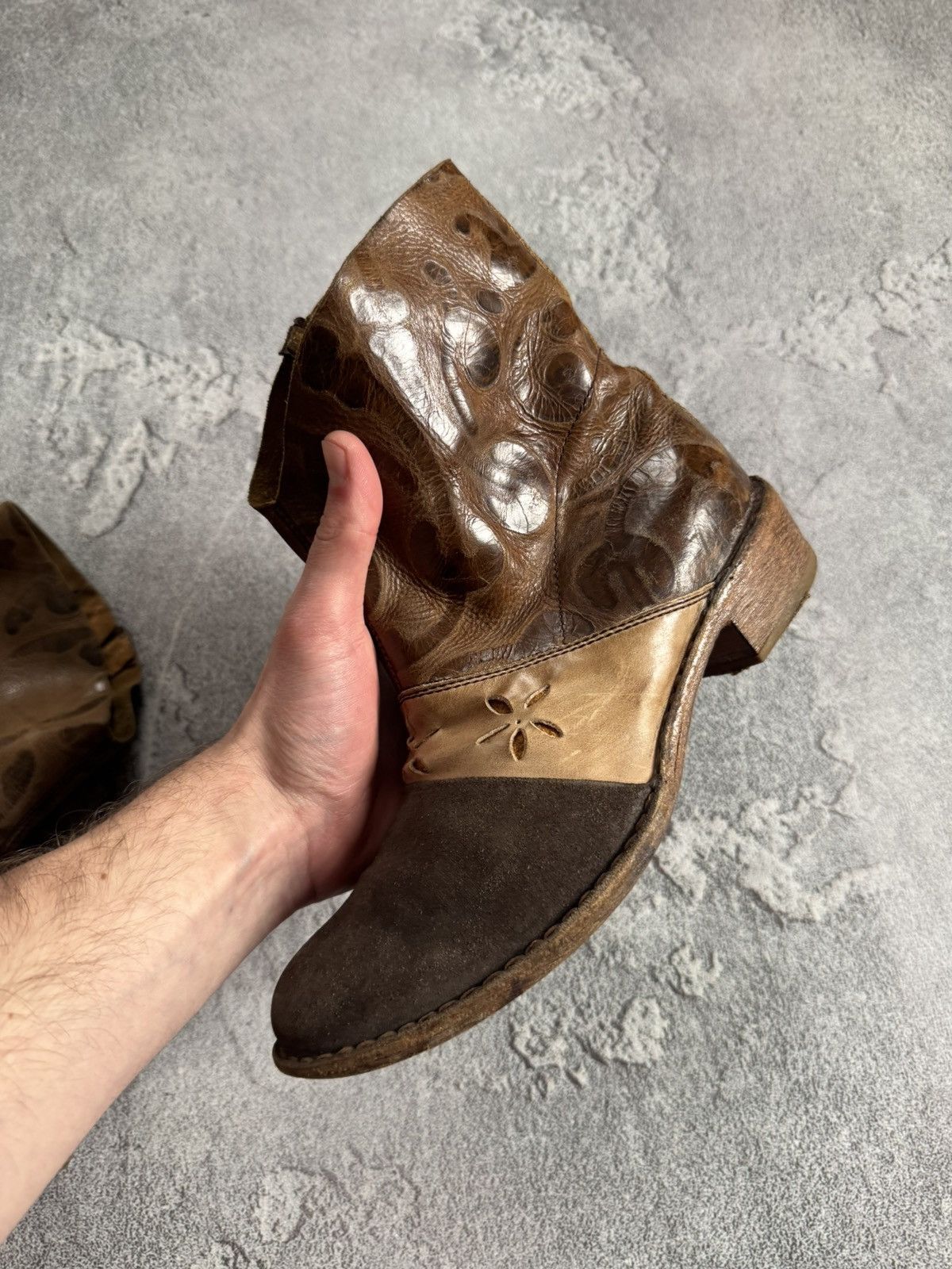 MoMA MOMA 38.5 wester cowboy shoes boots avantgarde retro Size US 8.5 / IT 38.5 - 9 Thumbnail