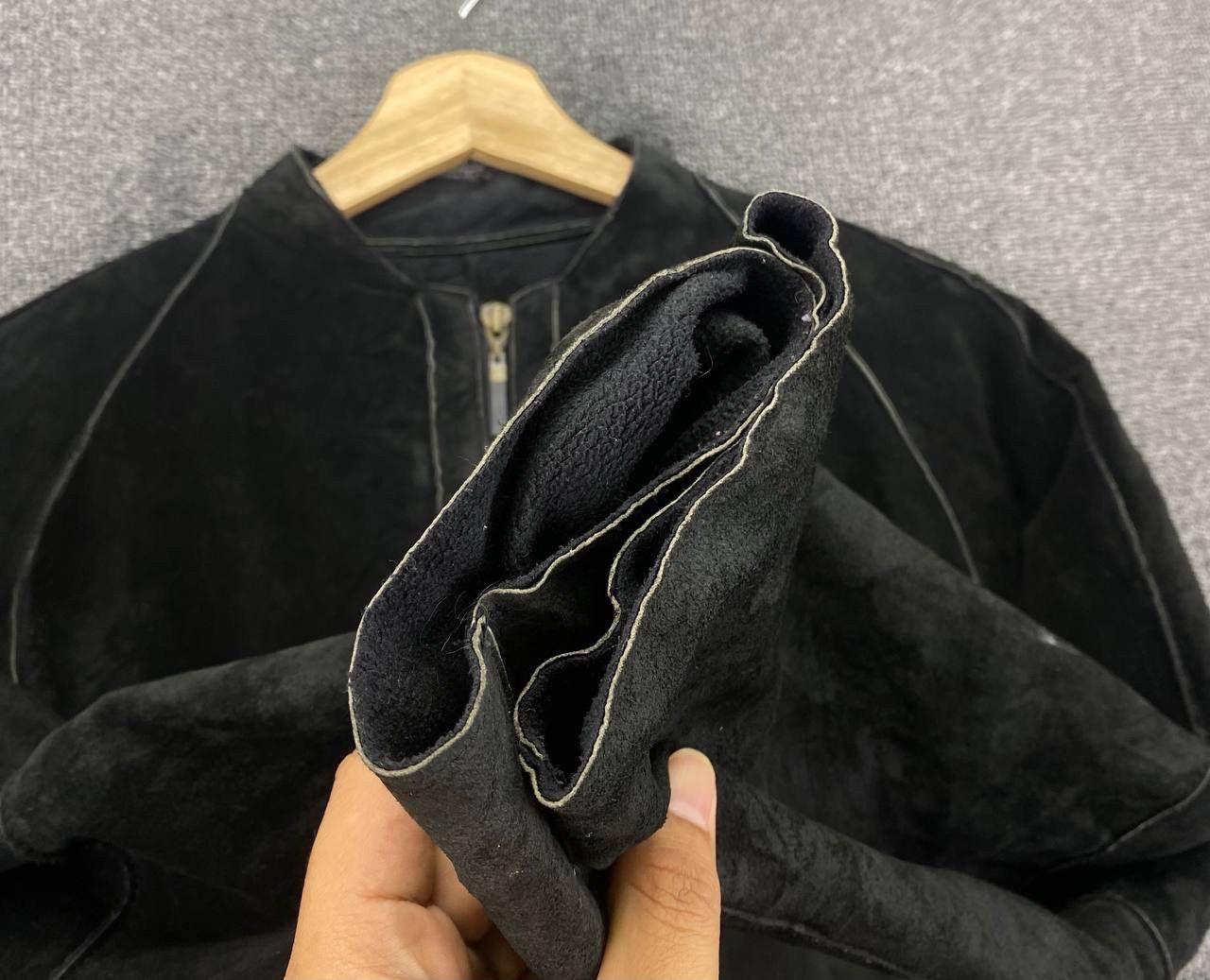 Hiroko Koshino Homme Vintage Hiroko Bis by Hiroko Koshino Leather Jacket Size S / US 4 / IT 40 - 11 Thumbnail
