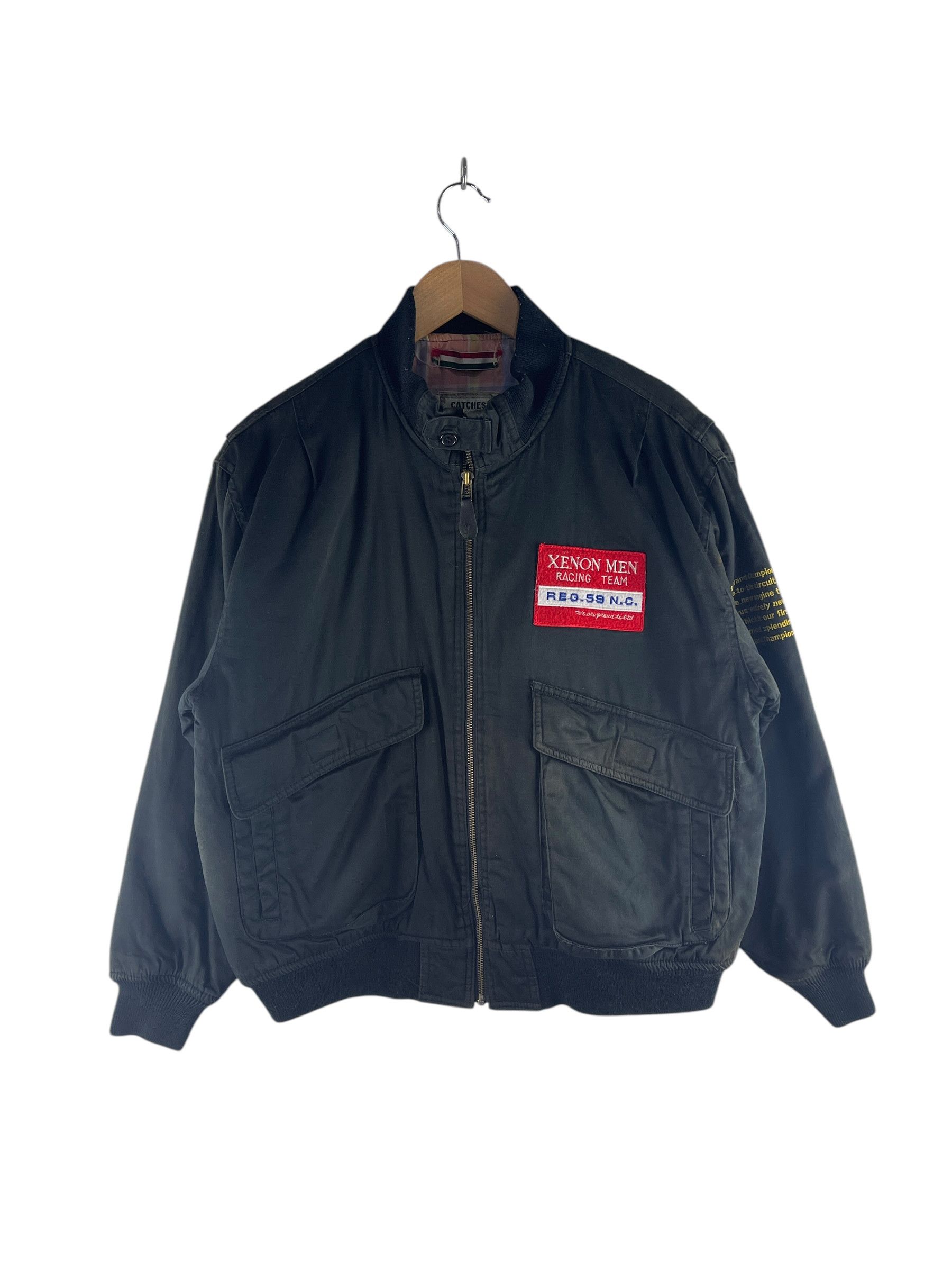 Japanese Brand Vintage Xenon Men Racing Team Jacket Size US M / EU 48-50 / 2 - 1 Thumbnail