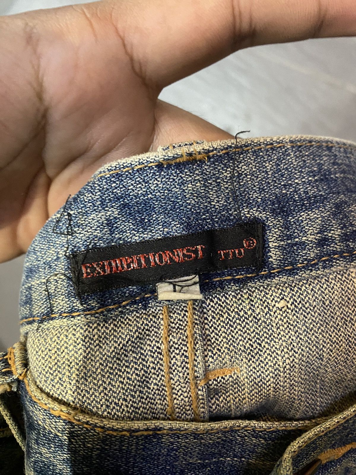 Japanese Brand Japan 🇯🇵 EXHIBITIONIST selvedge Size US 35 - 8 Thumbnail