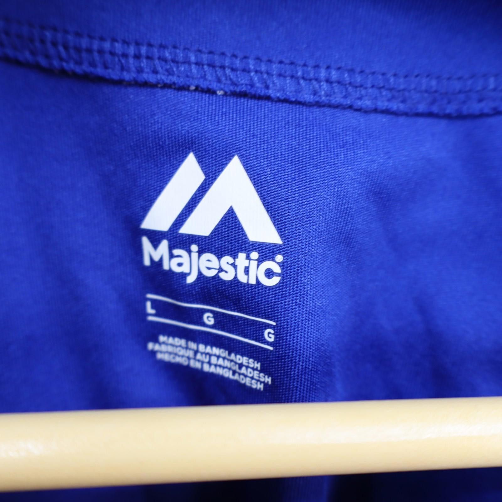 Majestic Los Angeles Dodgers Jersey Majestic Size Large Made USA Size ONE SIZE - 7 Thumbnail