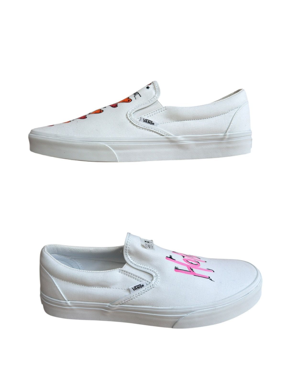 Matty Boy 1/1 Matty Boy Hand Drawn Slip-on Vans + Signed Box Size US 12 / EU 45 - 4 Thumbnail