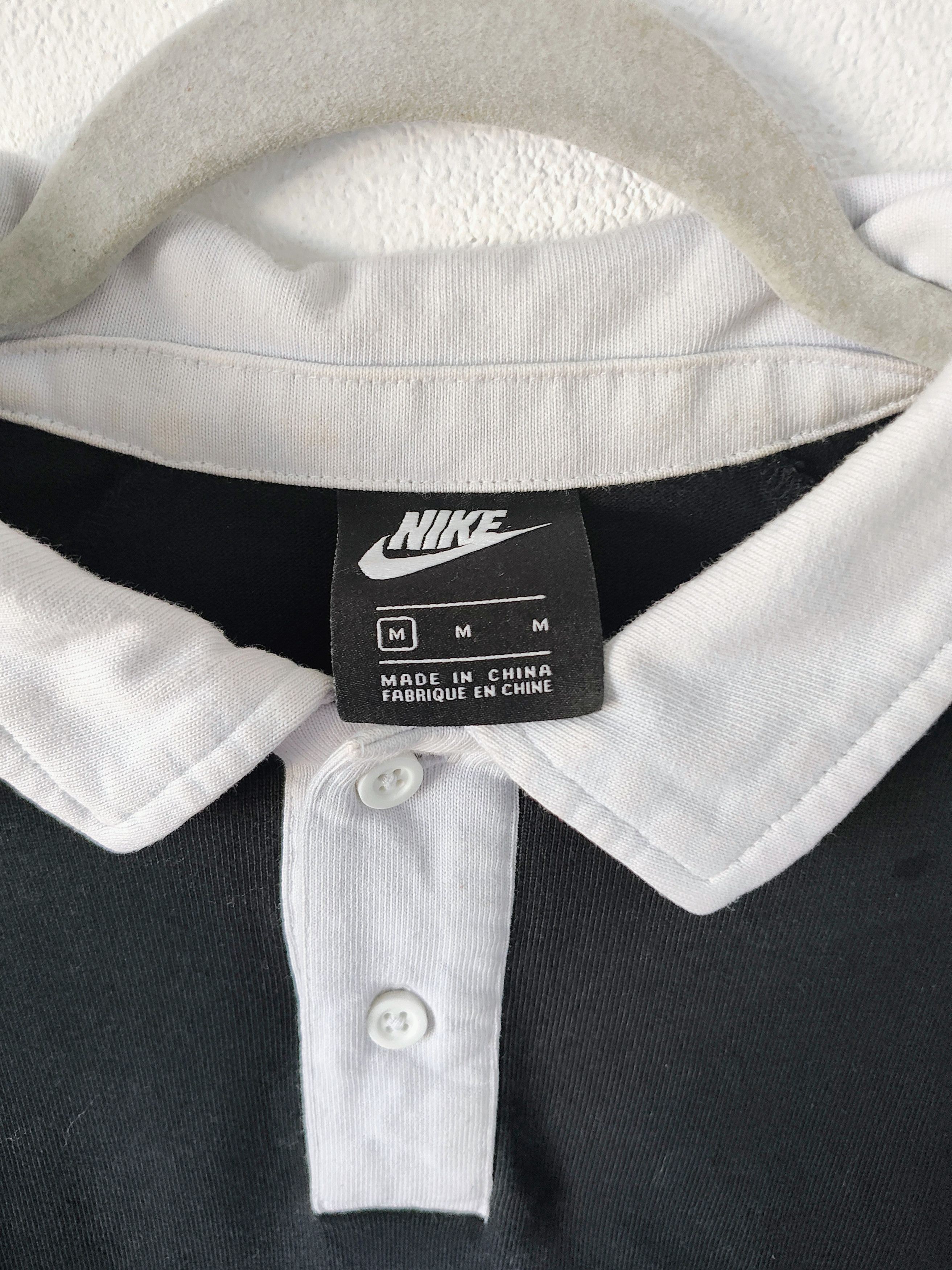Nike SWOOSH LOGO RUGBY SHIRT Size US M / EU 48-50 / 2 - 3 Thumbnail