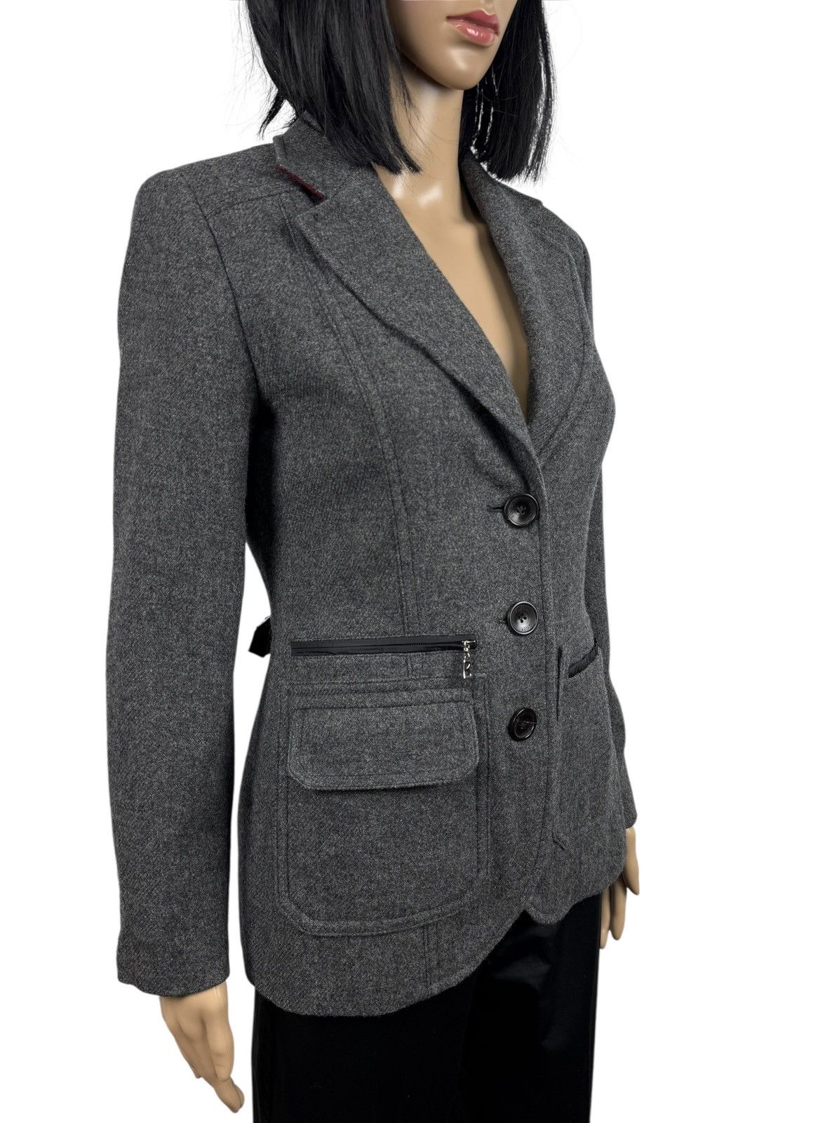 Bogner Bogner Twill Wool Blazer Jacket size S Size S / US 4 / IT 40 - 3 Thumbnail