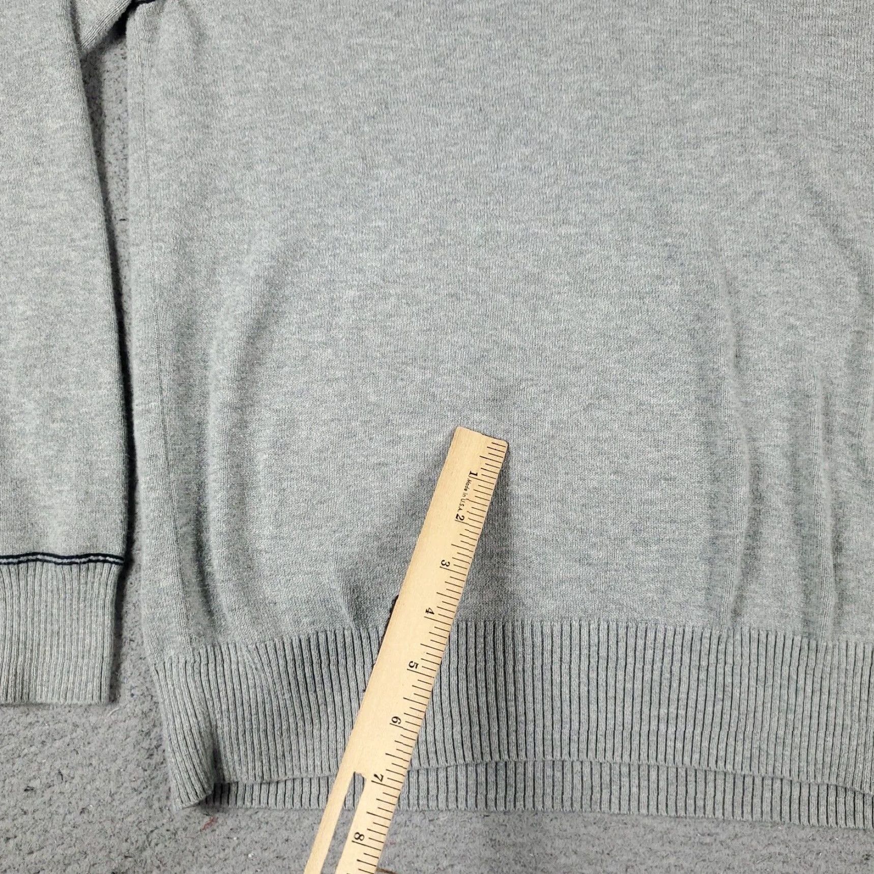 Nautica Nautica Mens Large Gray Casual Pullover Sweatshirt Size US L / EU 52-54 / 3 - 5 Thumbnail