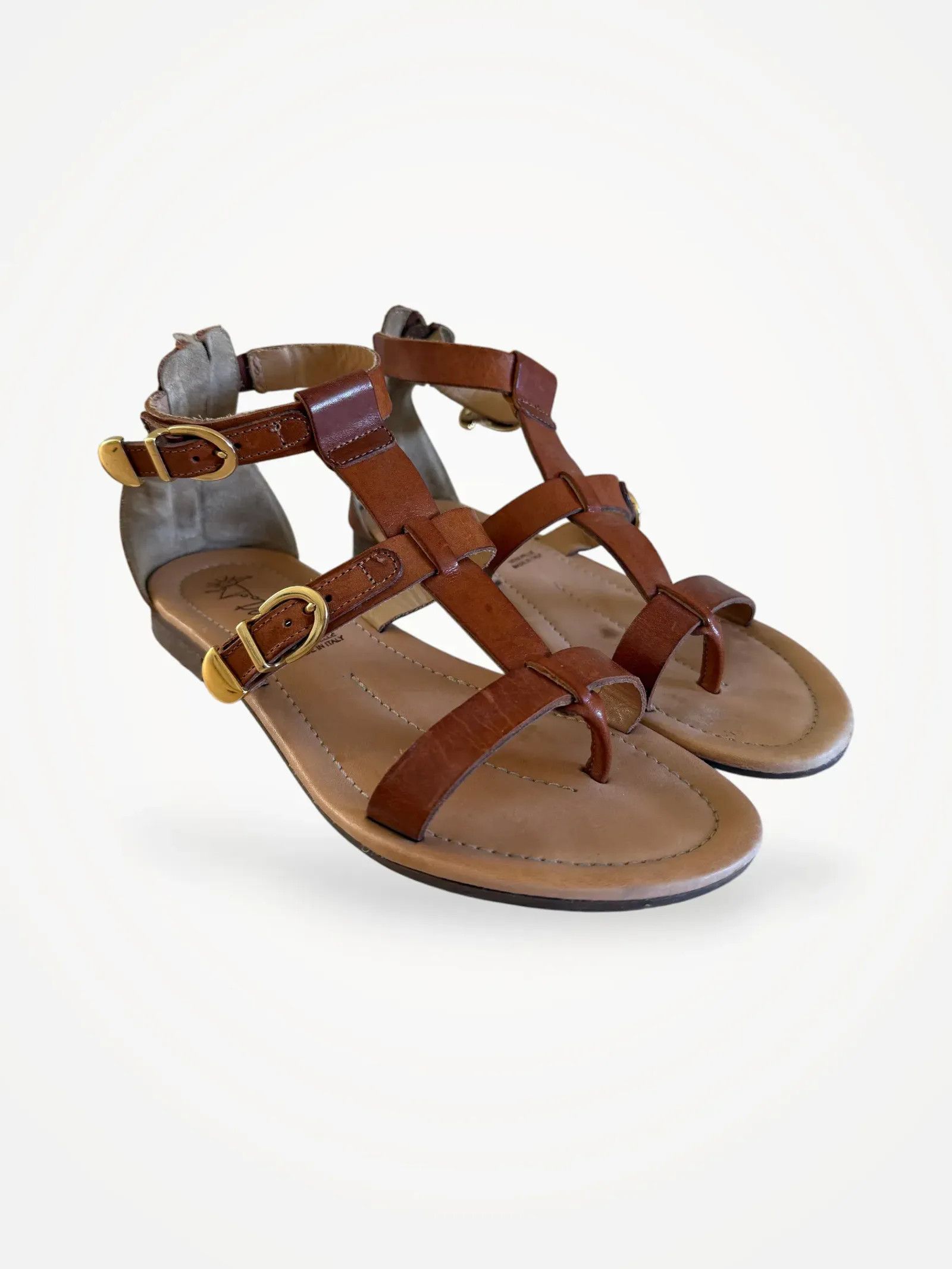 Vera Pelle Vera Pelle Sandals Size US 8 / IT 38 - 1 Thumbnail