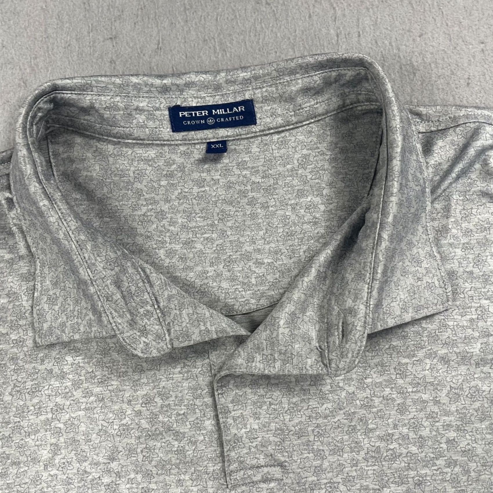Peter Millar Peter Millar Polo Shirt Mens 2XL Gray Crown Crafted Golf Ritz Carlton Orlando Polo Shirt Mens 2XL Gray Crown Crafted Golf Ritz Carlton Orlando Size US XXL / EU 58 / 5 - 2 Thumbnail