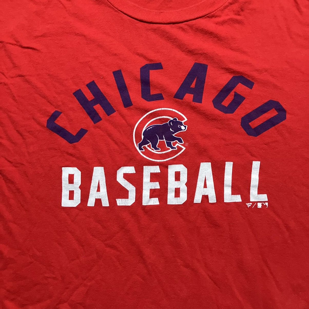 MLB Fanatics Chicago Cubs Graphic T Shirt Red MLB Baseball Size US L / EU 52-54 / 3 - 3 Thumbnail