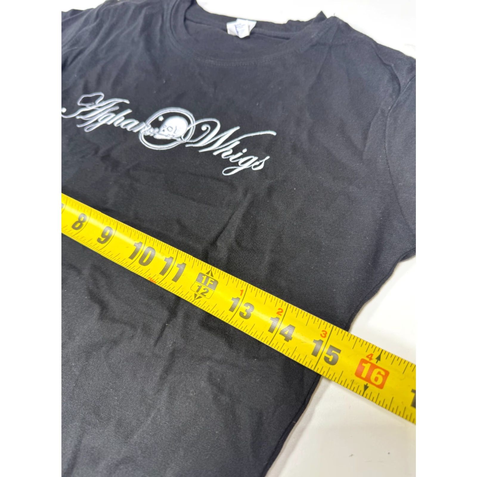 Tultex VINTAGE AFGHAN WHIGS T-Shirt Ladies Black Small Size Unisex Adults 100% Cotton Graphic Print Modern Fit Mens Womens Size US S / EU 44-46 / 1 - 7 Thumbnail