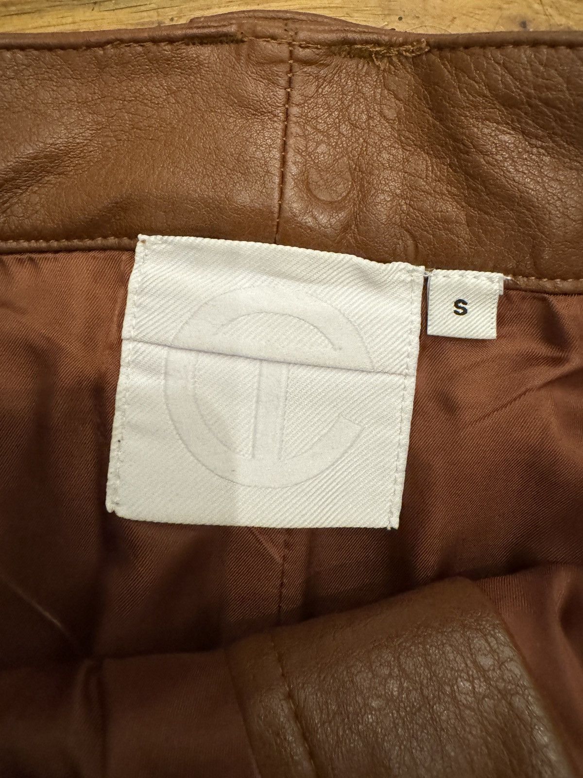 Telfar Vegan Leather Pants Size US 30 / EU 46 - 3 Thumbnail