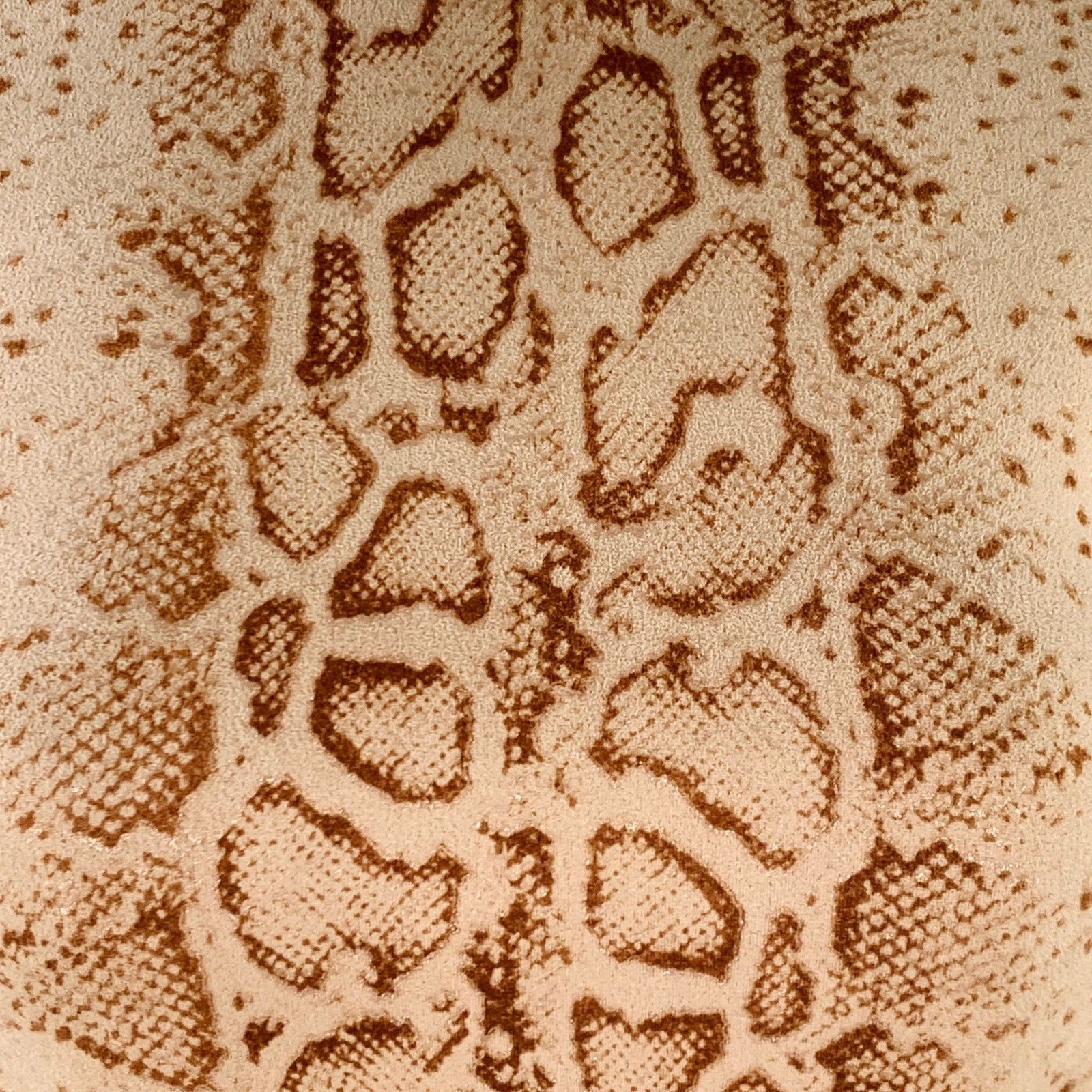 STAND STUDIO STAND STUDIO Tan Brown Polyester Snakeskin Print Casual Top Size XS / US 0-2 / IT 36-38 - 2 Thumbnail
