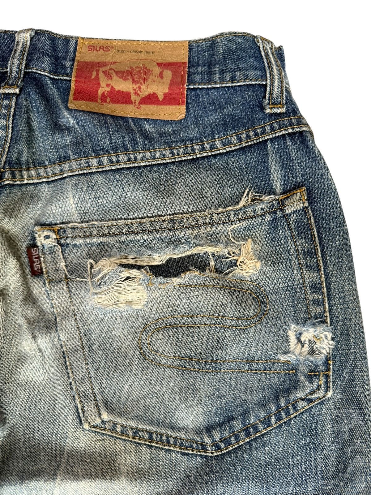 Japanese Brand SILAS JAPANSESE DISTRESSED JEANS Size US 29 - 16 Thumbnail