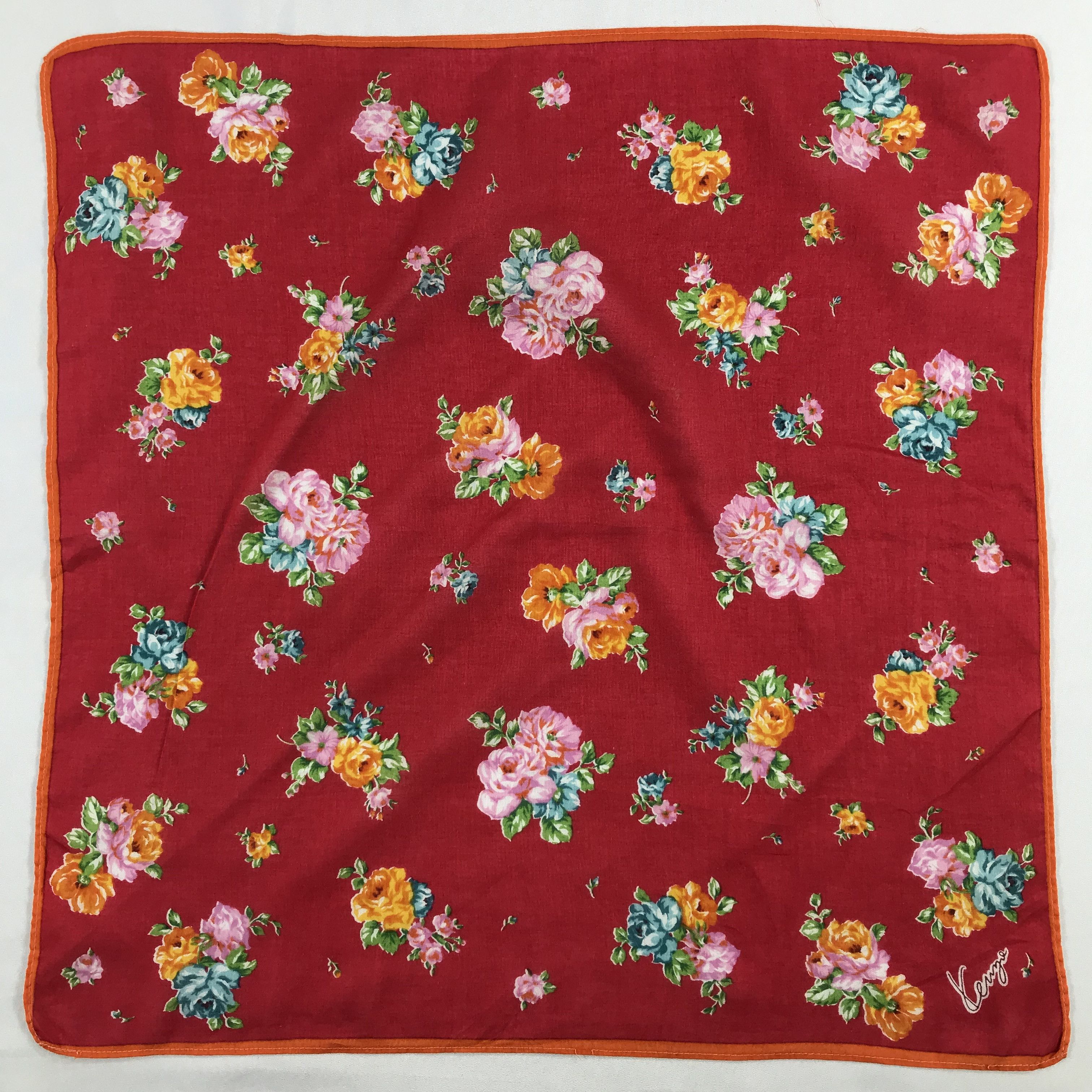 Kenzo Kenzo Bandana / Handkerchief / Neckerchief - S2535 Size ONE SIZE - 1 Thumbnail