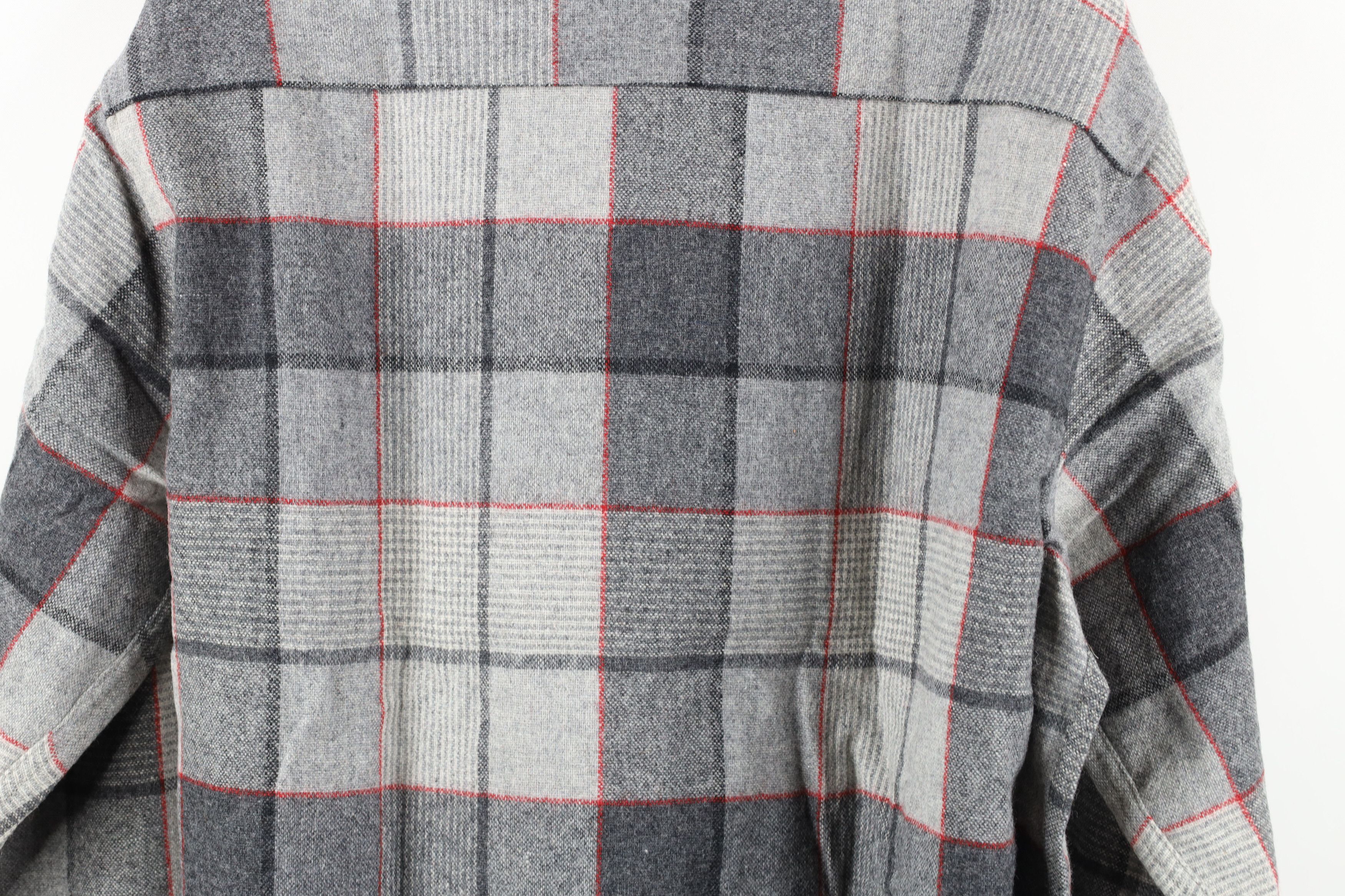 Vintage Vintage 70s Streetwear Collared Button Down Shirt Plaid Size US L / EU 52-54 / 3 - 8 Thumbnail