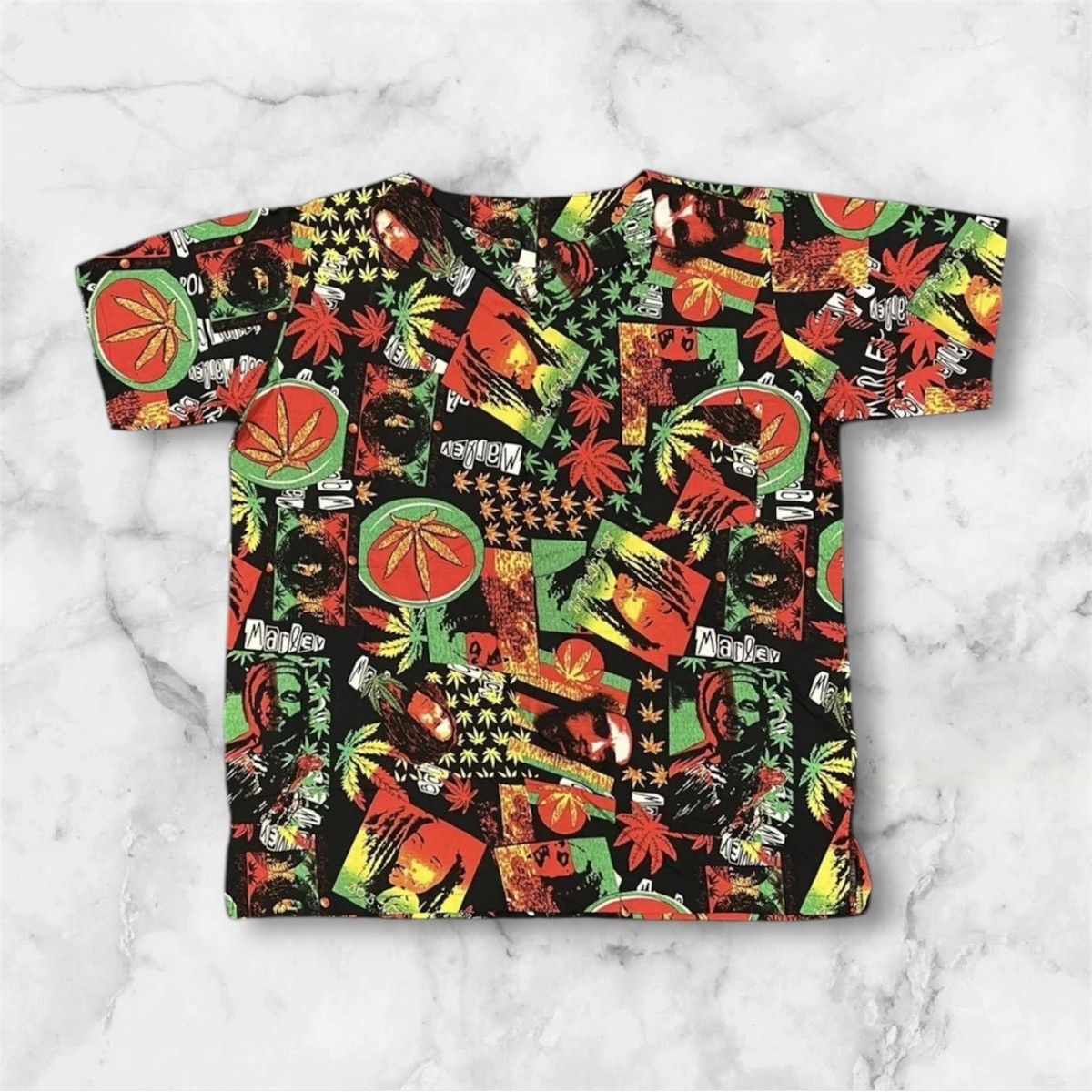 Bob Marley ☘️ Bob Marley T-Shirt Size US XXL / EU 58 / 5 - 2 Thumbnail