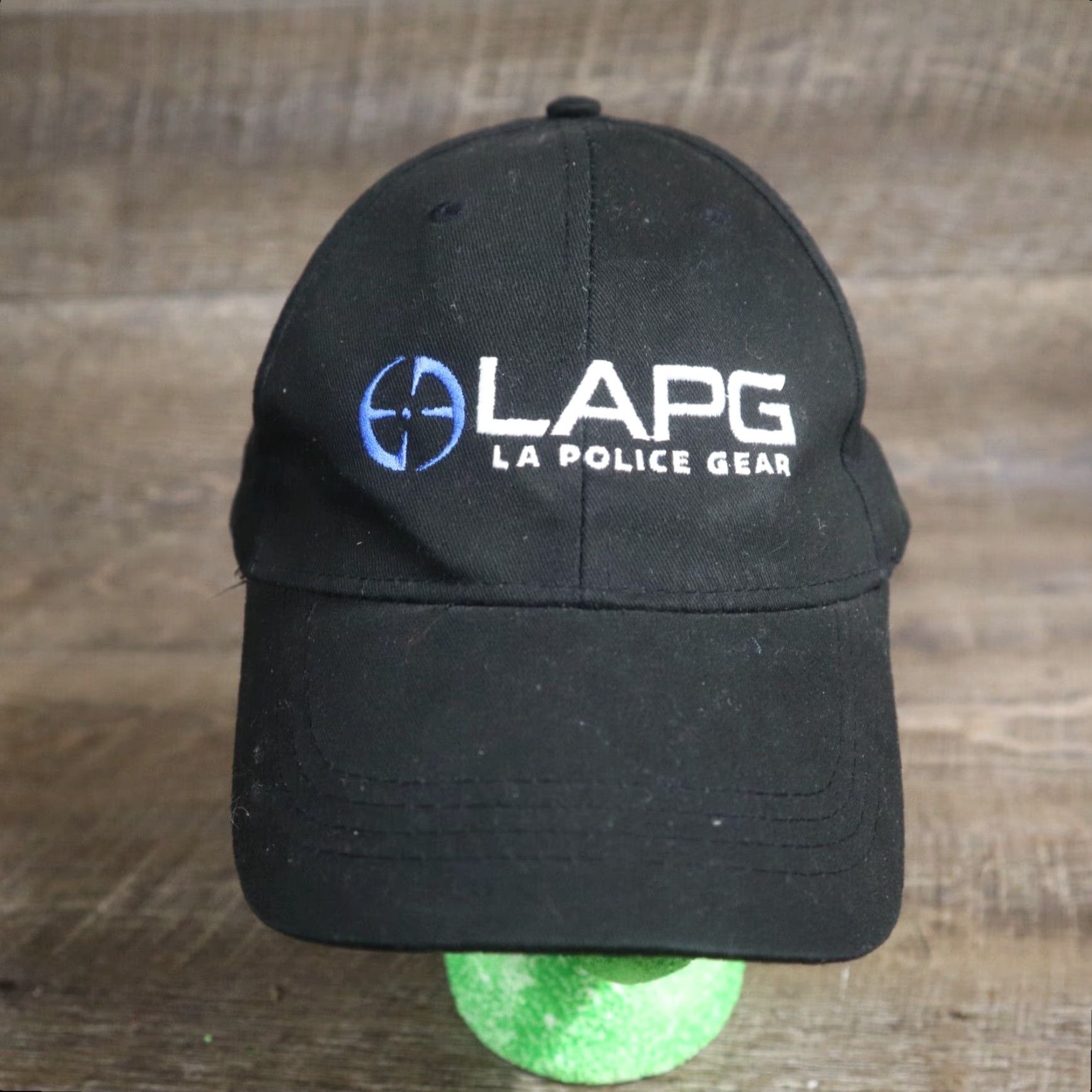 Vintage LA POLICE GEAR Hat Baseball Cap Unisex Adjustable Strapback 100% Cotton Black Adult Adjustable Black LA POLICE GEAR Cap Size ONE SIZE - 2 Thumbnail