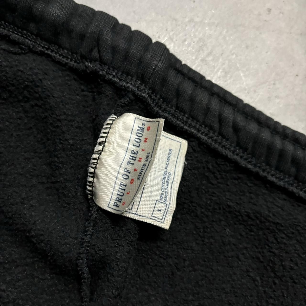 Japanese Brand × Vintage Vintage Y2K/2000s Black Skater Essential Sweatpants! Size US 34 / EU 50 - 7 Thumbnail