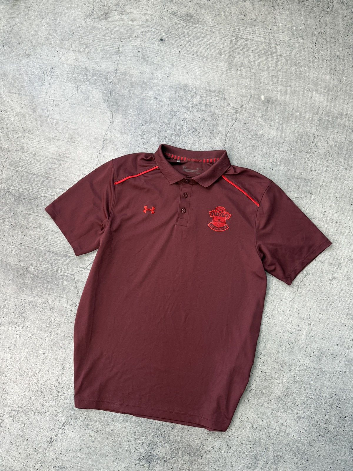 Sports Specialties Under Armour Southampton 2017 2018 Home Shirt Soccer Jersey Size US L / EU 52-54 / 3 - 1 Thumbnail