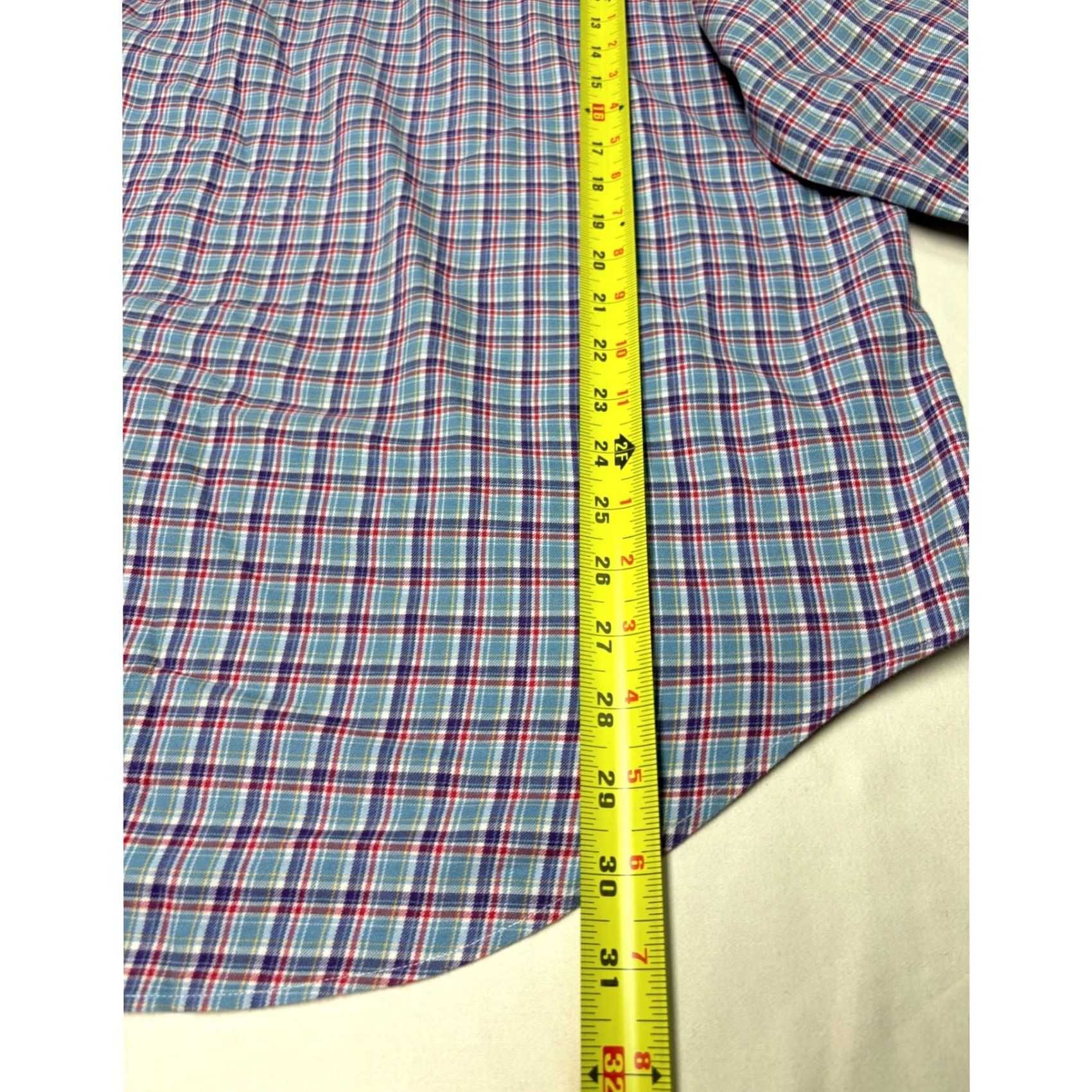 Ralph Lauren Ralph Lauren Shirt Classic Fit Plaid Button Down Red Blue XXL Men's Size US XXL / EU 58 / 5 - 7 Thumbnail