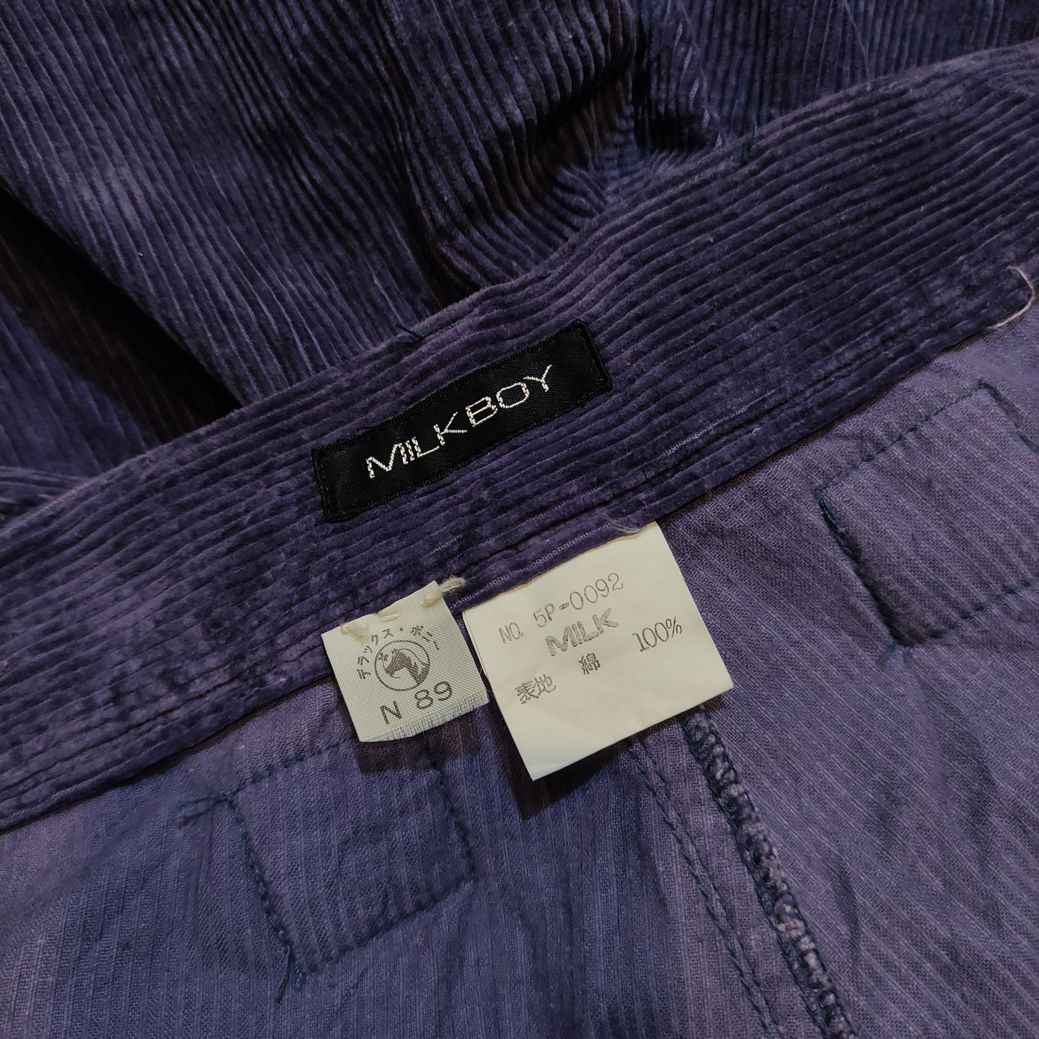 Beauty Beast Milkboy Corduroy Multi Zipper - 2000s Size US 33 - 11 Thumbnail