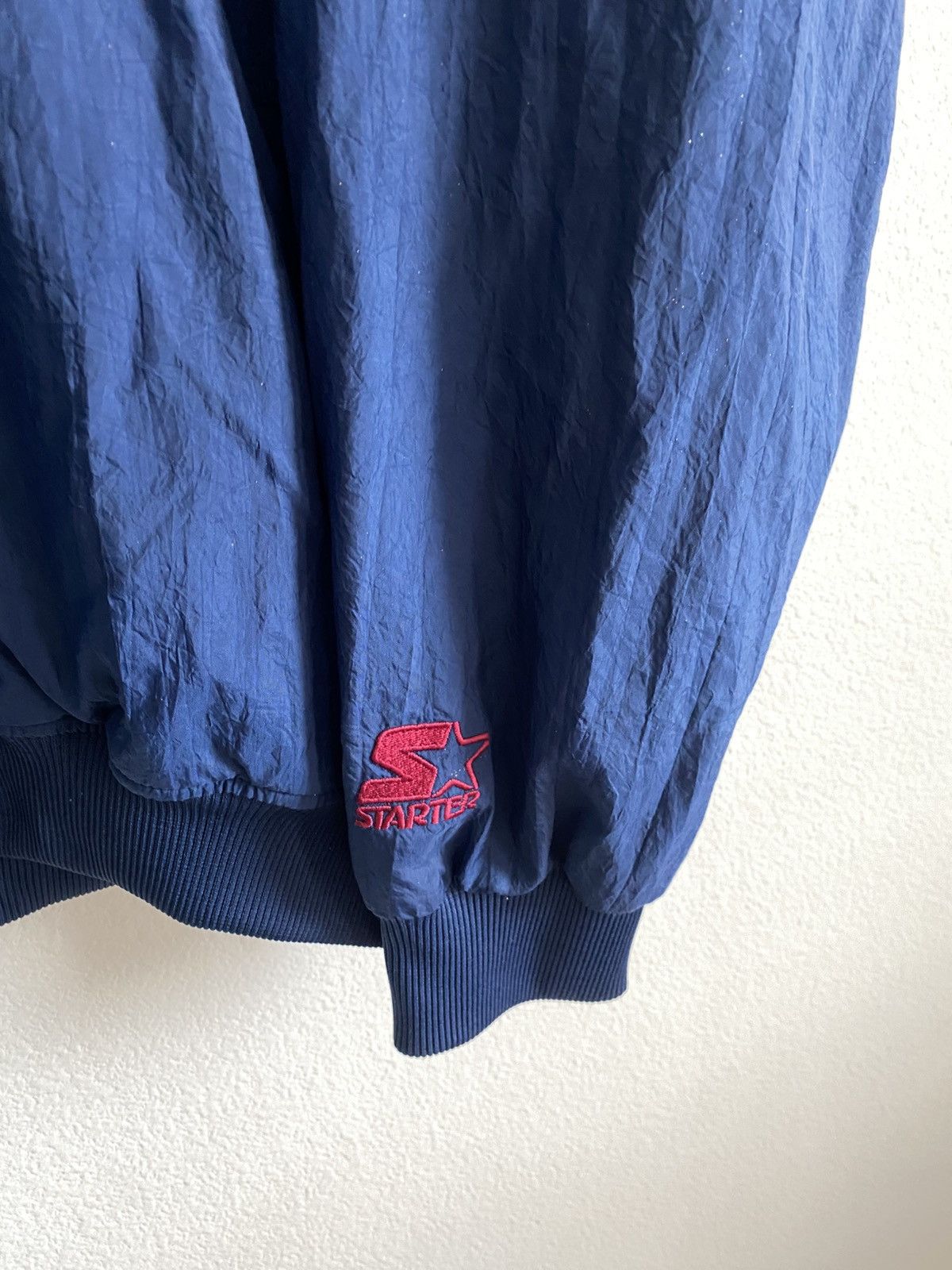 Starter Vintage 90s Starter Windbreaker Jacket Size US L / EU 52-54 / 3 - 3 Thumbnail