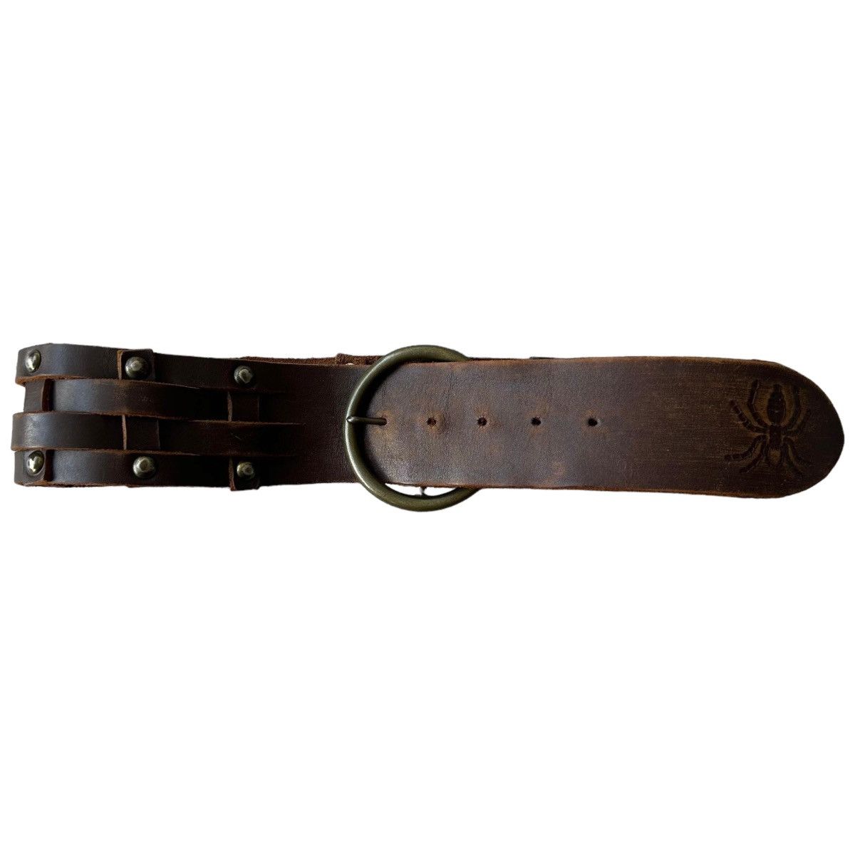 14th Addiction × If Six Was Nine × Le Grande Bleu (L.G.B.) L.G.B Spyder Brown Belt Size 30 - 5 Thumbnail