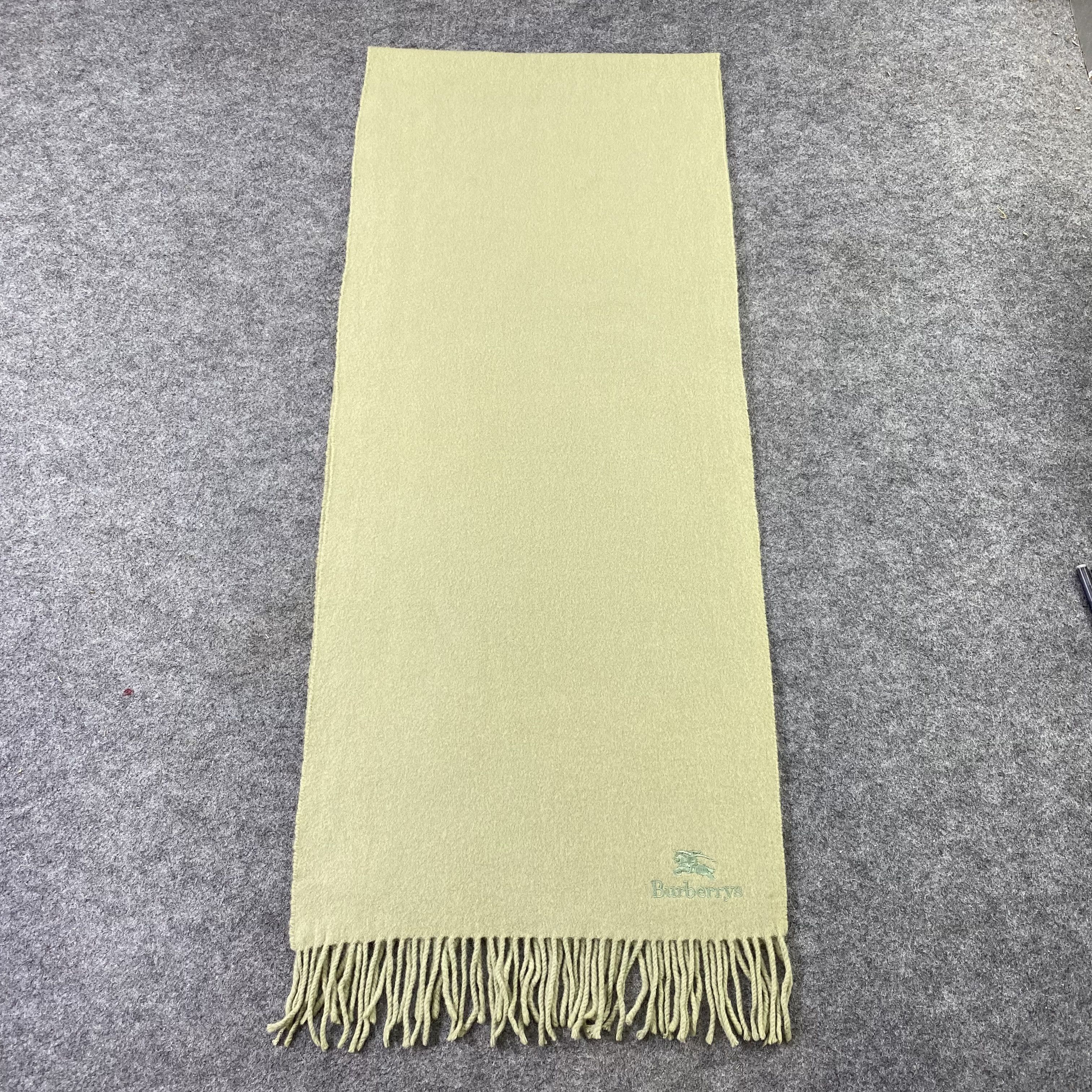 Burberry Burberry Wool Scarf / Muffler / Neckwear-K011 Size ONE SIZE - 2 Thumbnail