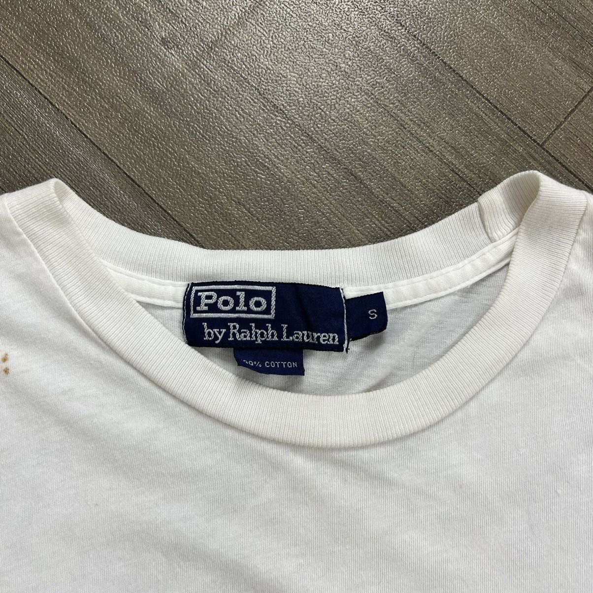Polo Ralph Lauren 1990s Polo Sport Polo Bear Ralph Lauren Big Logo Tee Size US S / EU 44-46 / 1 - 4 Thumbnail