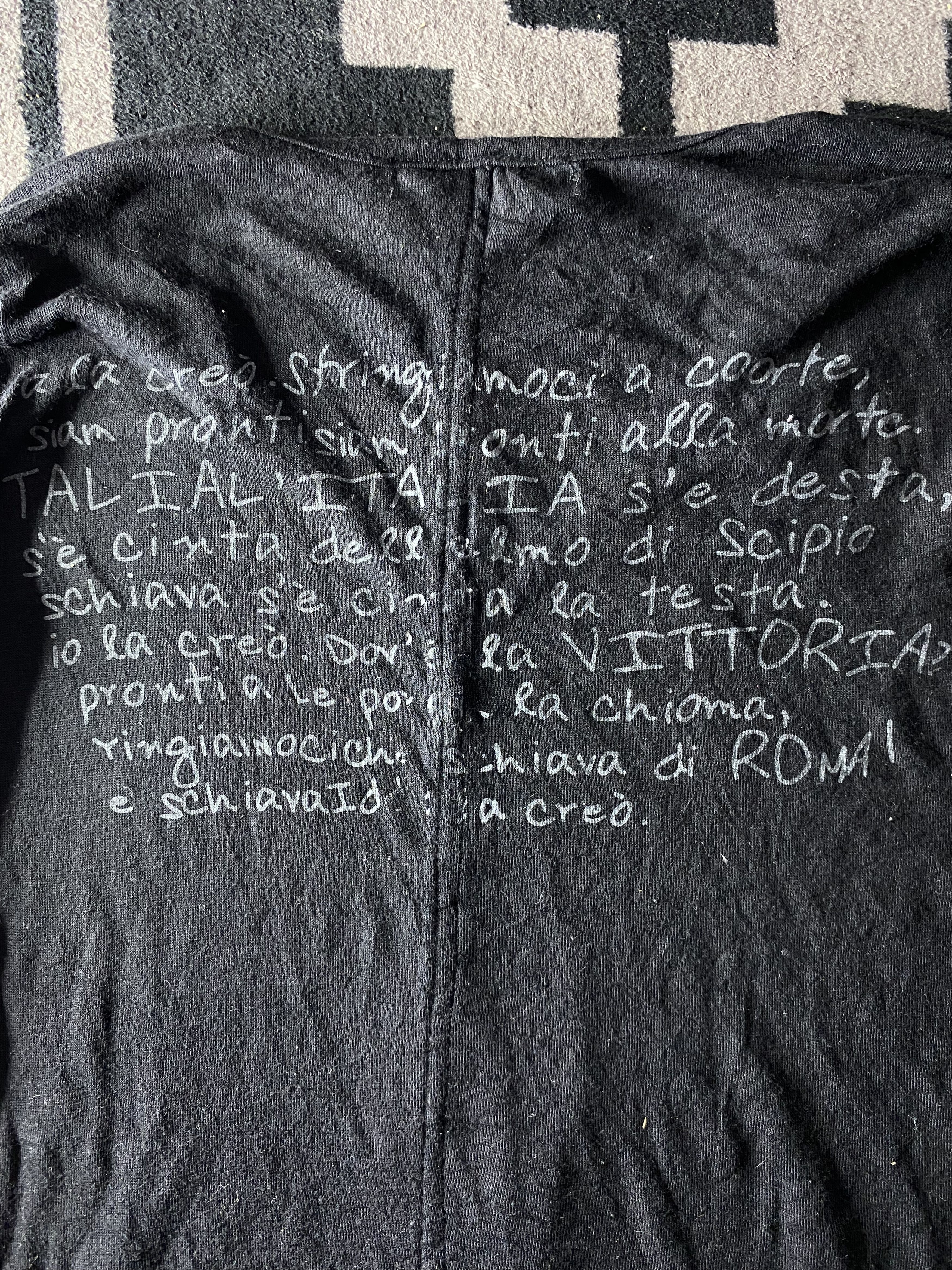 If Six Was Nine × Japanese Brand × Le Grande Bleu (L.G.B.) Bobby mall glitter poem style longsleeve tee Size US M / EU 48-50 / 2 - 6 Thumbnail