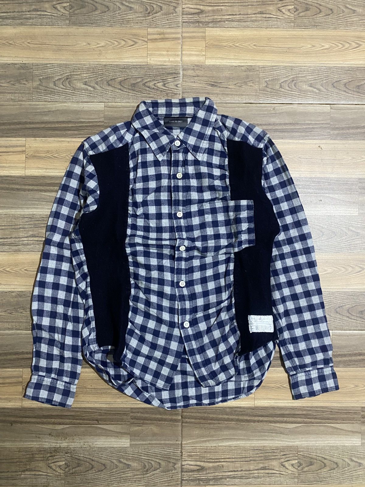 Japanese Brand AVANT GARDE SAGE DE CRET BUTTON SHIRT Size US S / EU 44-46 / 1 - 1 Thumbnail