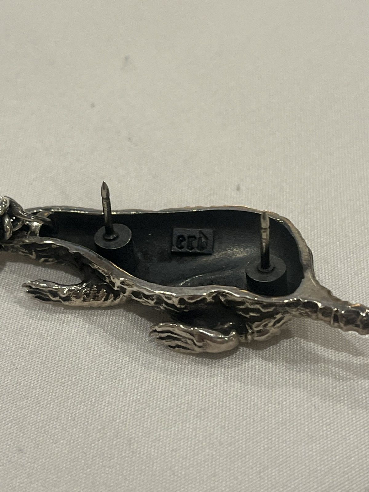 Enfants Riches Deprimes ERD .925 Rat Brooch Pins with chain Size ONE SIZE - 8 Thumbnail
