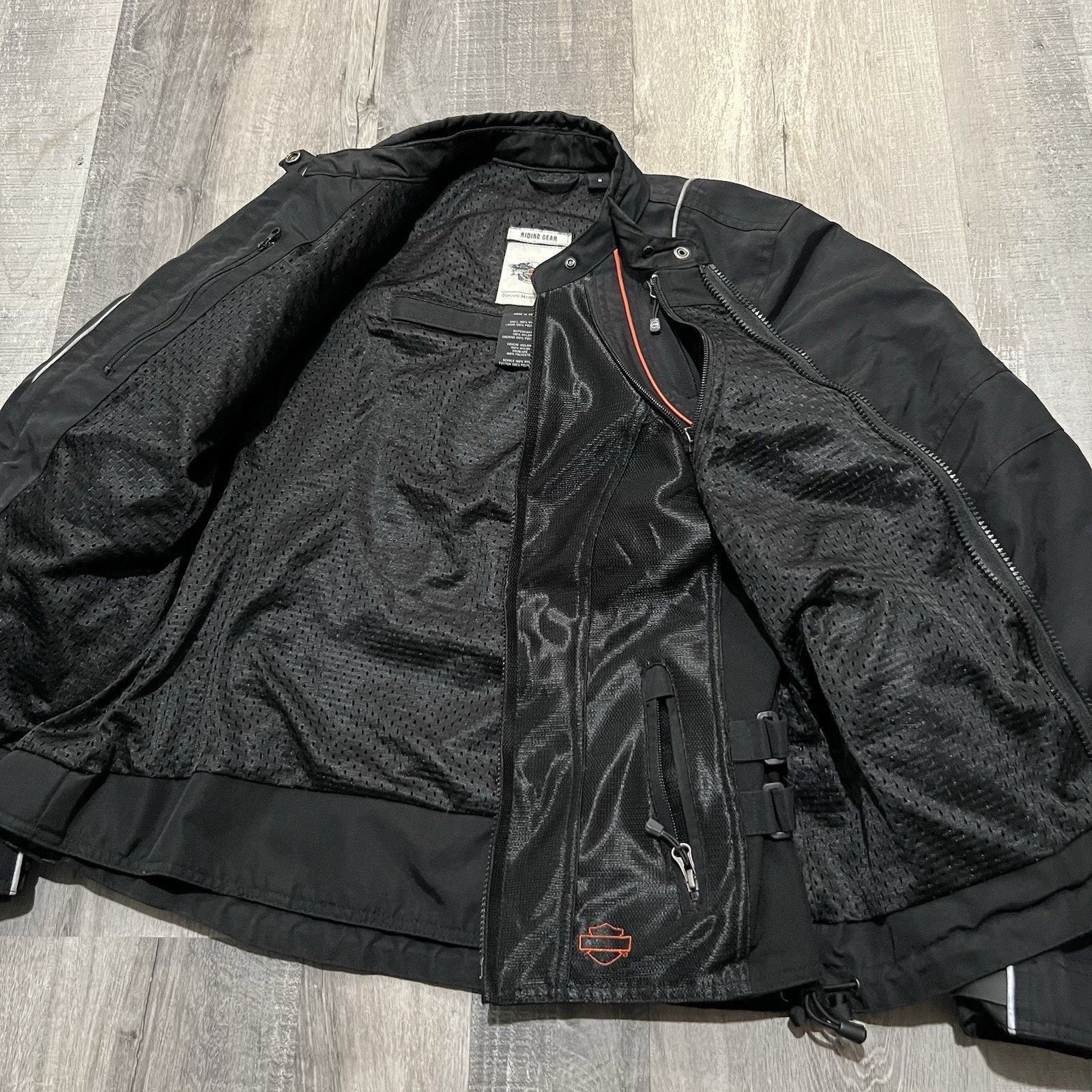 Harley Davidson Womens Harley Davidson Motorcycle Convertible Jacket/Vest Size S / US 4 / IT 40 - 5 Thumbnail