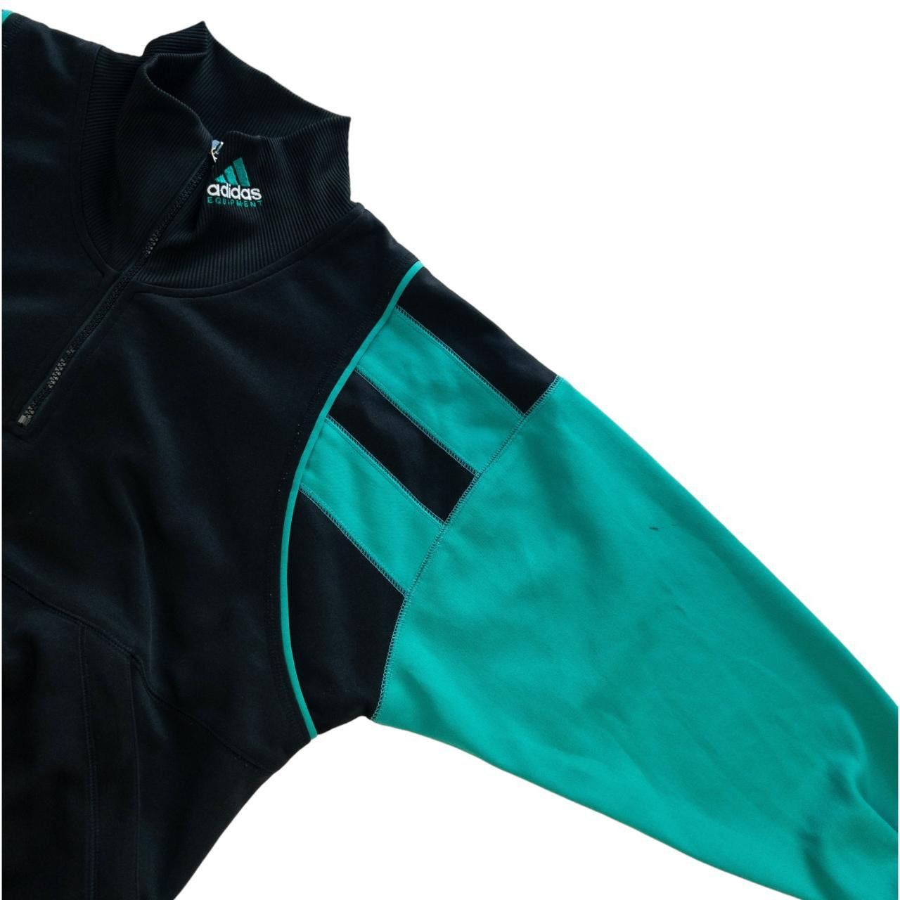 Adidas Vintage Adidas Equipment Q Zip Jumper Size S Size US S / EU 44-46 / 1 - 4 Thumbnail