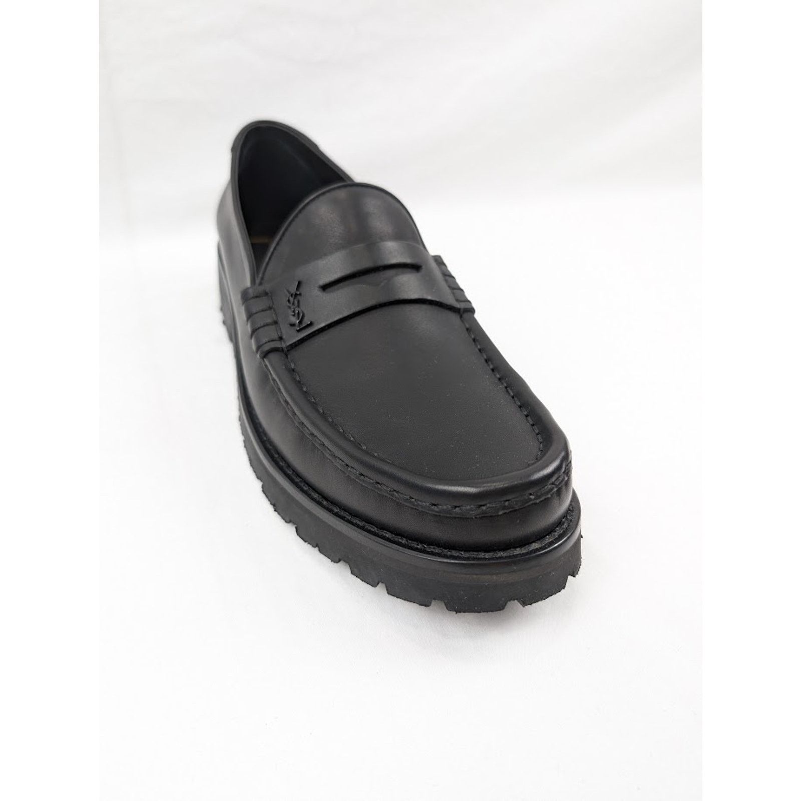 Saint Laurent Paris o1rshd1 Mag 15 Moccasin in Nero Size US 11 / EU 44 - 5 Thumbnail