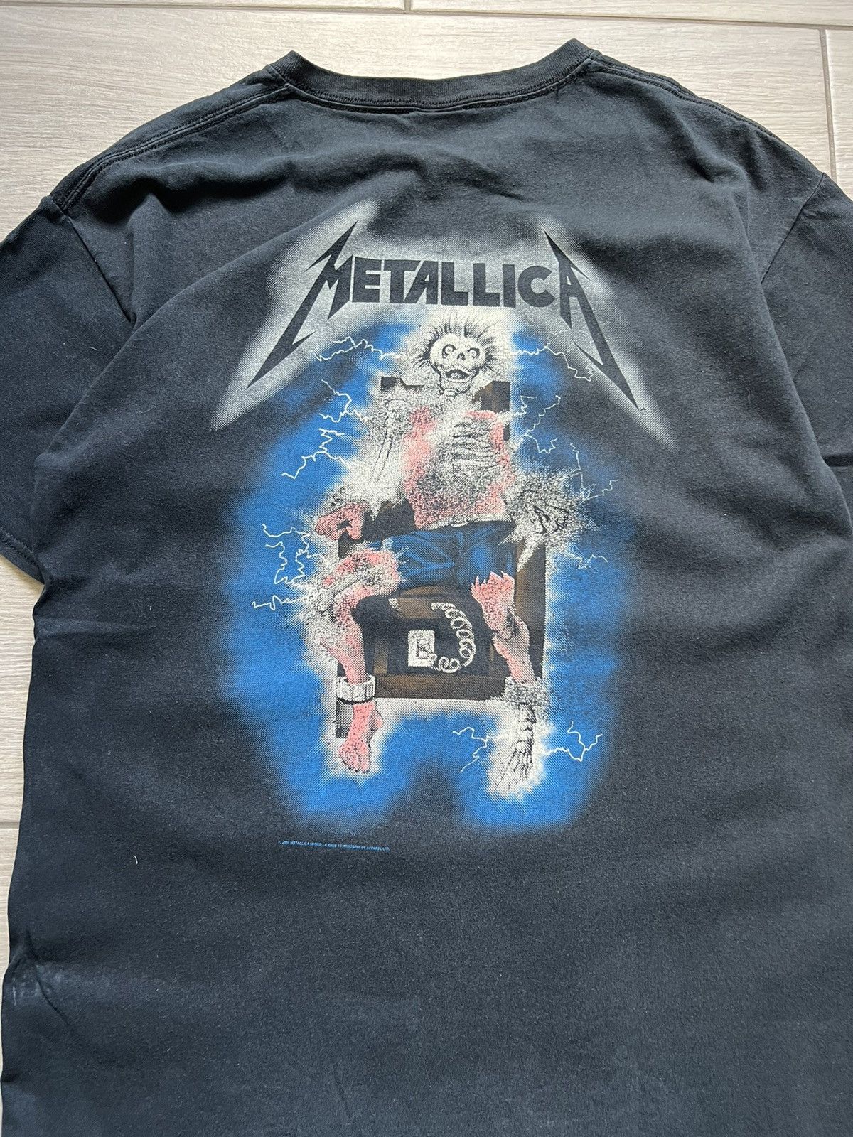 Band Tees Metallica Kill Em All Hetfield Boot T Shirt 2007 Vintage Size US L / EU 52-54 / 3 - 10 Thumbnail