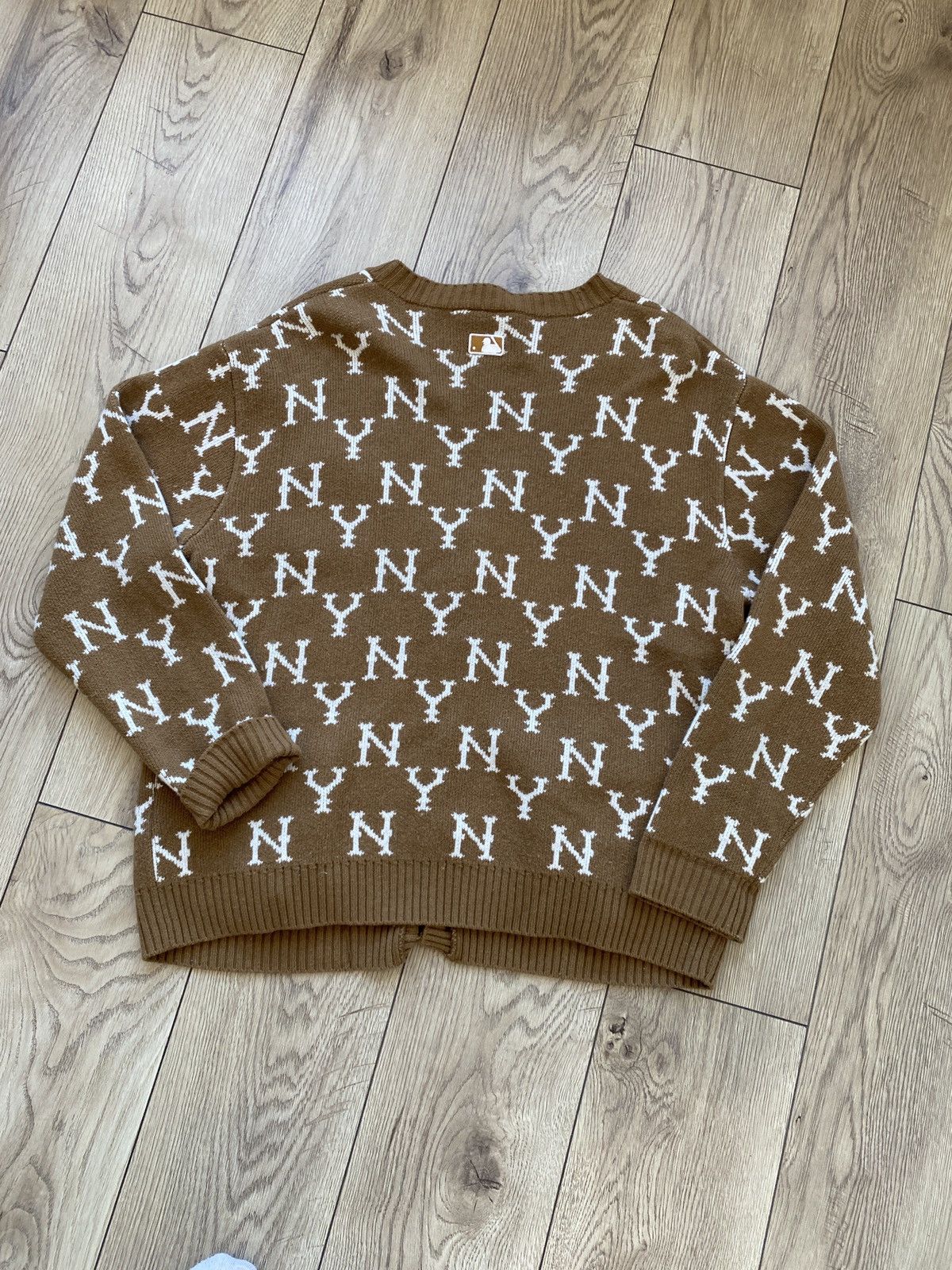 Japanese Brand Major Baseball New York Yankees Cardigan Monogram Korea Size US L / EU 52-54 / 3 - 8 Thumbnail